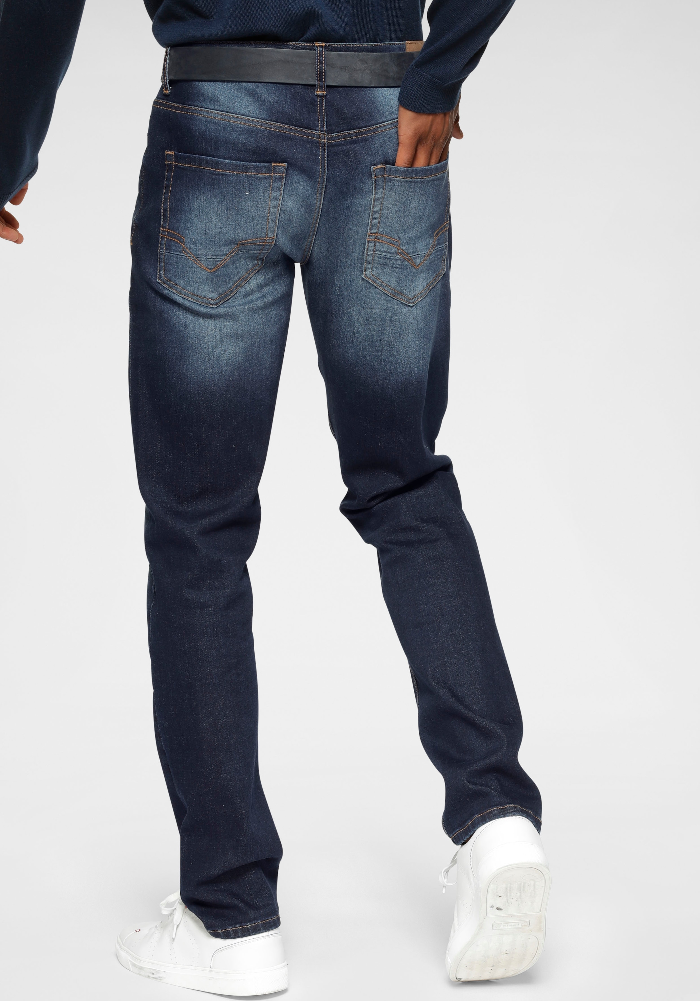 H.I.S Straight-Jeans »DIX«, Ökologische, wassersparende Produktion durch Ozon Wash