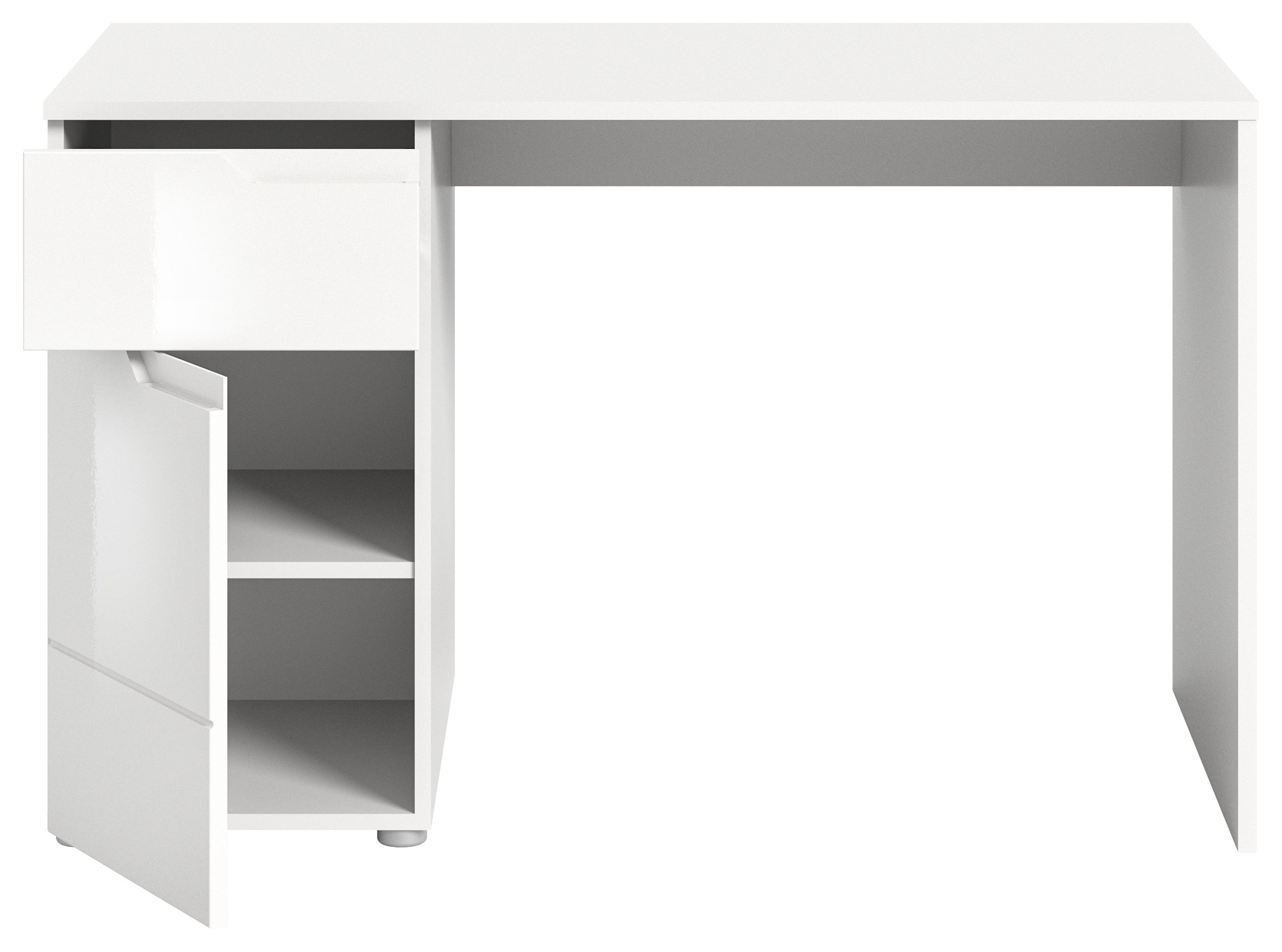 INOSIGN Schreibtisch »CAPRI, 1 Schubkasten & 1Tür  inkl. eingefasster Griffmulde« Computertisch, Home-Office-Tisch, Bürotisch, Office Desk