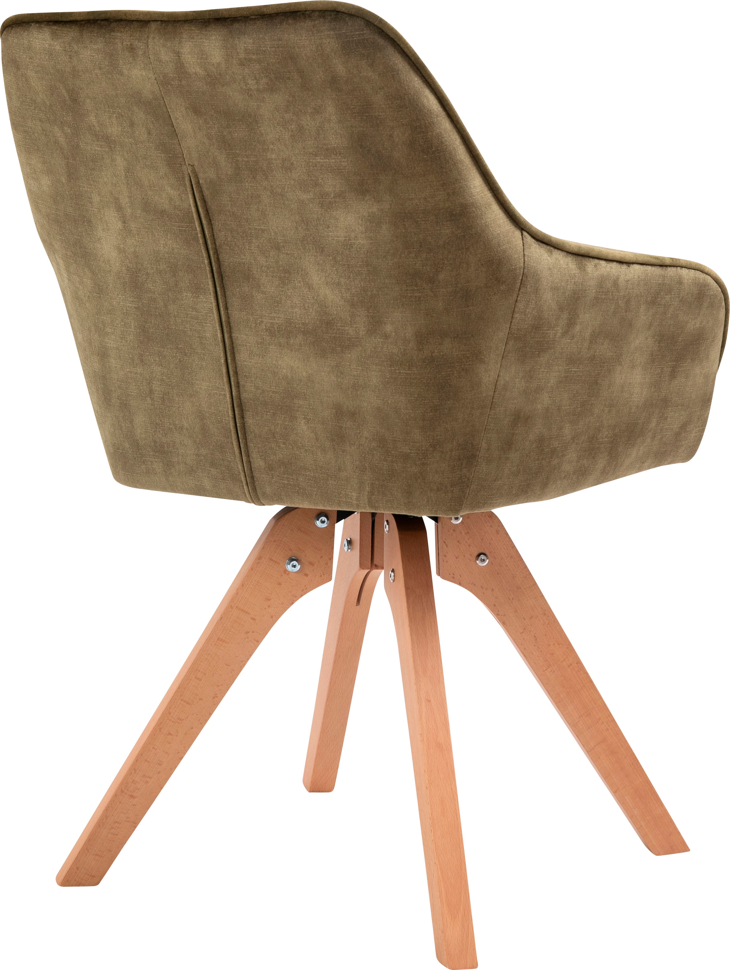 SalesFever Chaise avec accoudoirs »Växjö - Esszimmerstuhl Komfort und Stil« () 1 cuisSitzkomfort neu definiert: 180° Drehplatte inklusive!