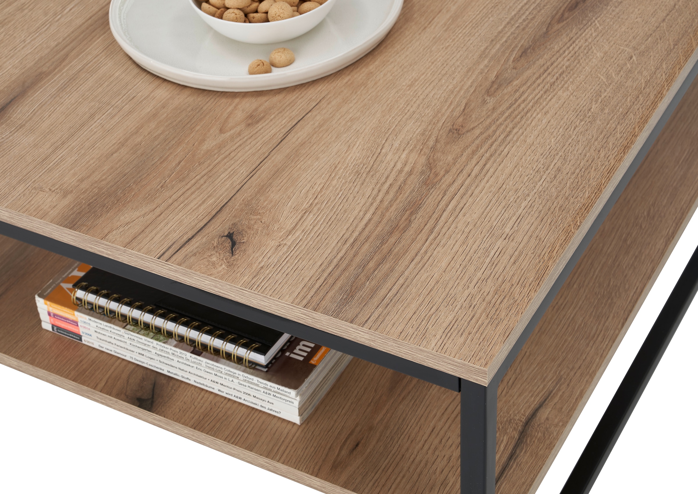 Stolkom Table basse »Cube Couchtisch B/H/T 75x40x75 cm« 1 cuis tlg. pulverbeschichtet, quadratisch