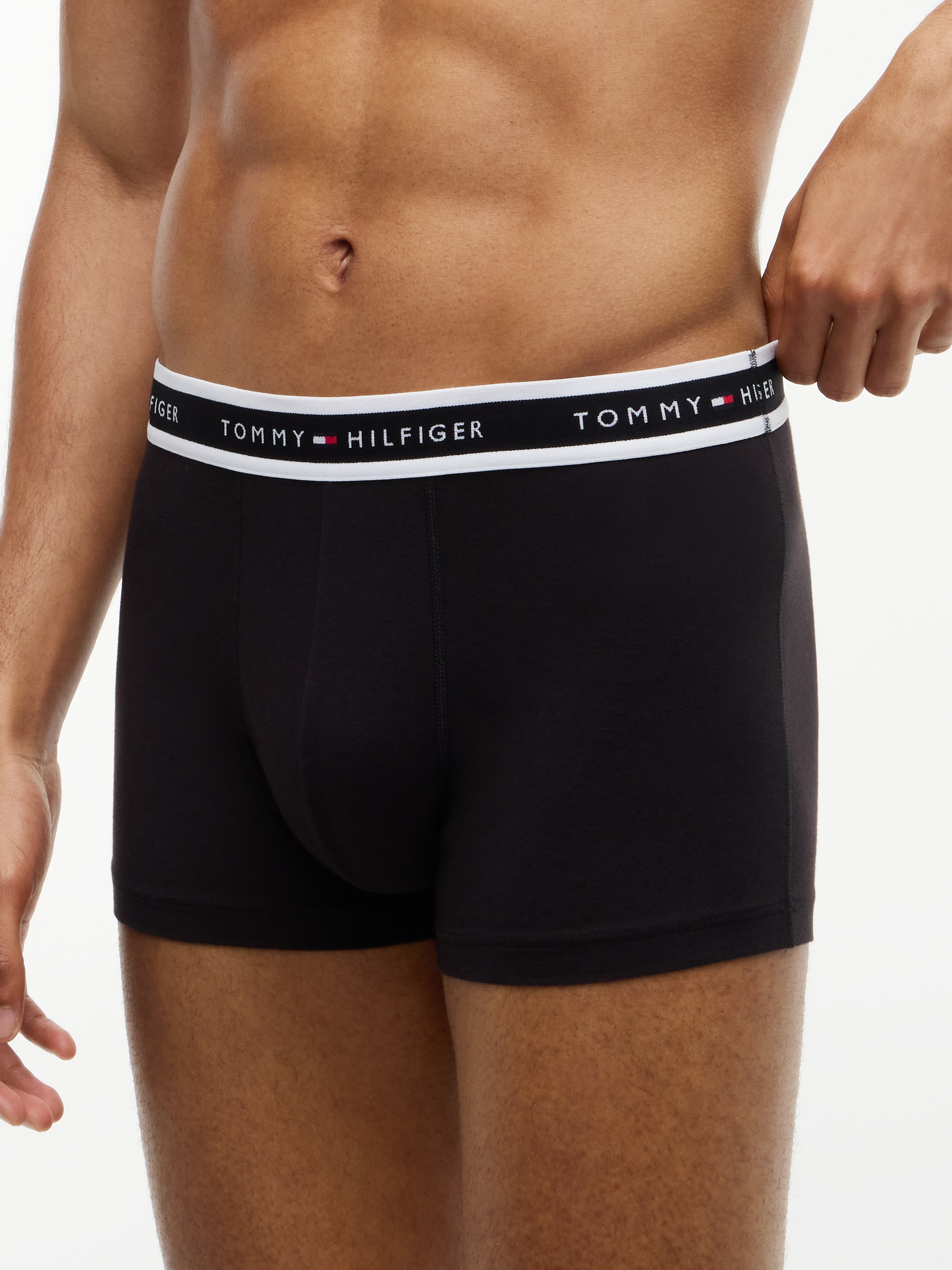 Tommy Hilfiger Underwear Tronc »3P« 3 cuis avec logo signature à la taille