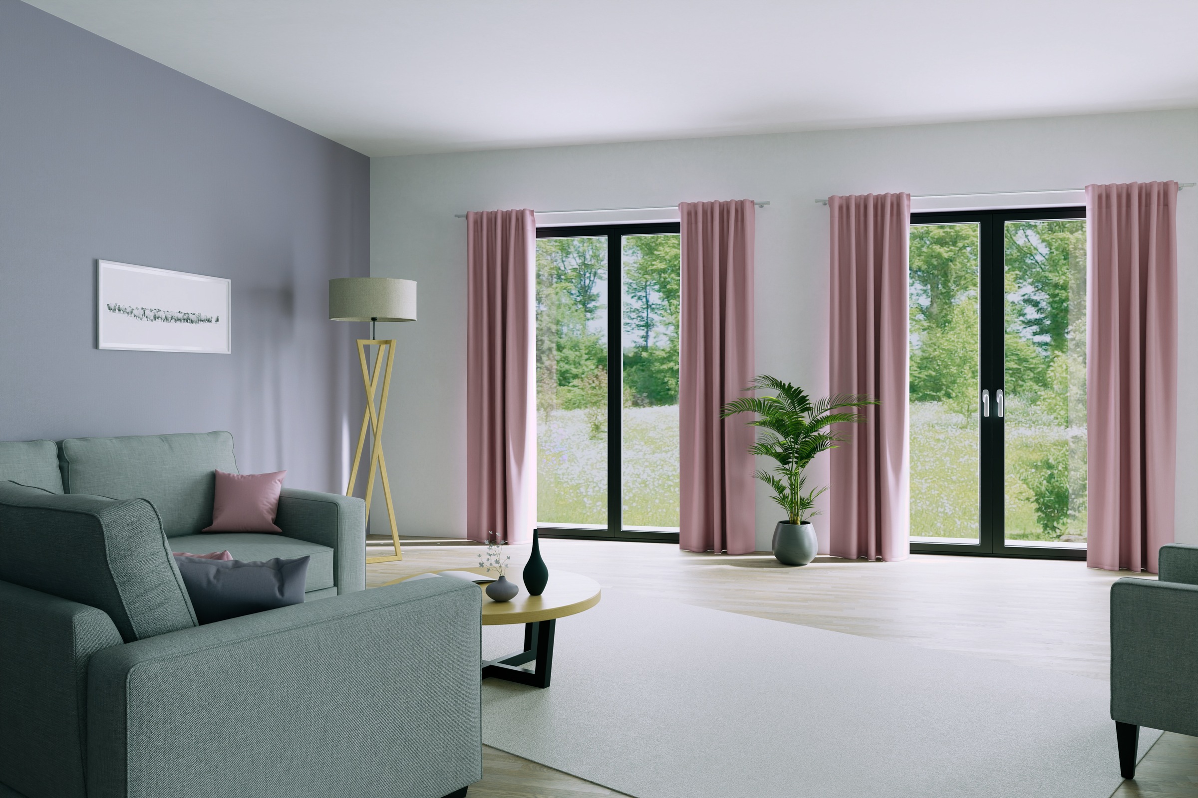 HOMING Rideau »Galdin« Bande multifonctionnelle 1 cuis tlg. Verdunklungsvorhang, blickdicht, Thermo, Energiesparend