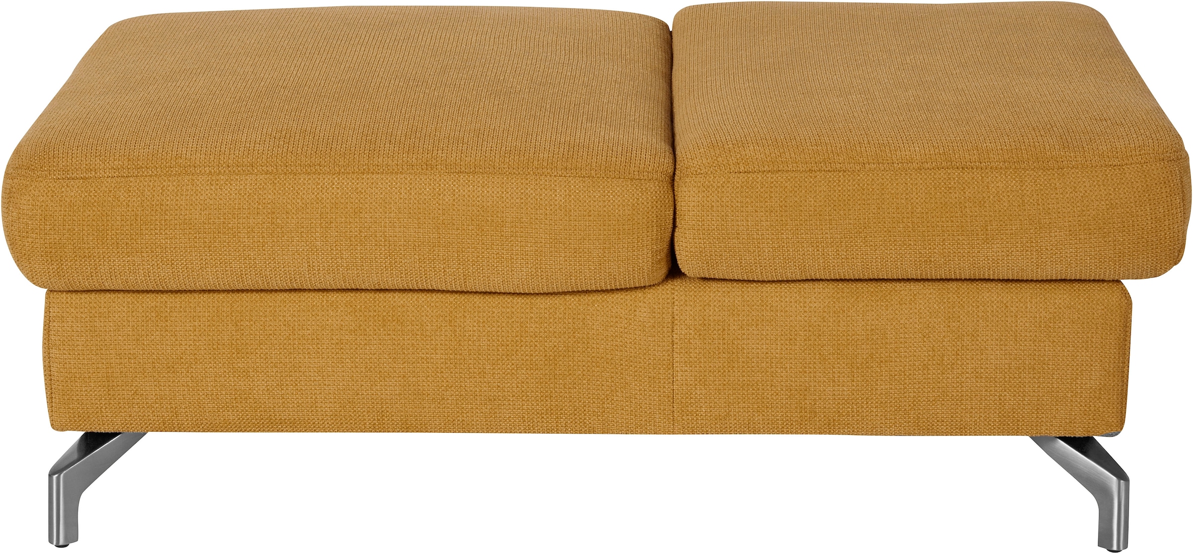 sit&more Hocker »Percy«, Fusshöhe 12 cm, mit Klappfunktion, wahlweise in 2 Fussfarben