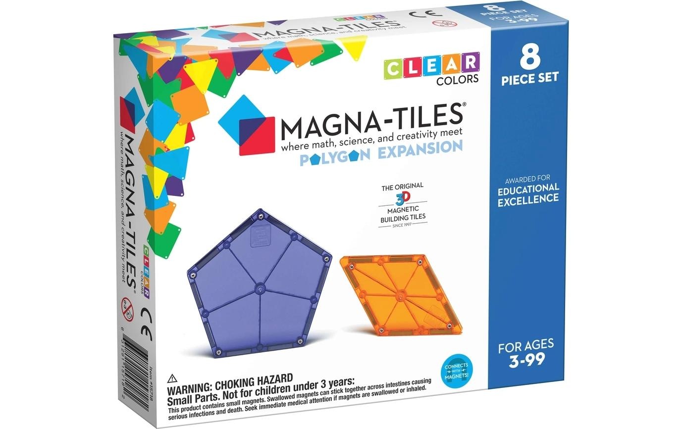 Image of Steinbaukasten "Magna-Tiles Polygone Erweiterungsset"