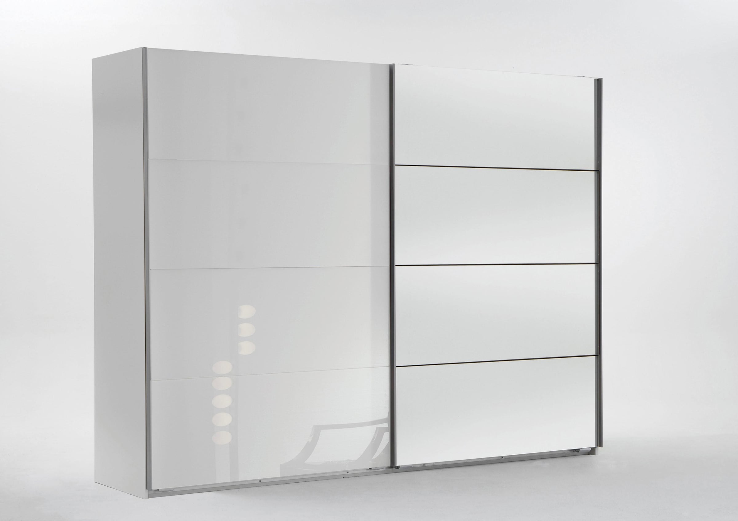 Image of Wimex Schwebetürenschrank "Easy" mit Glas und Spiegel