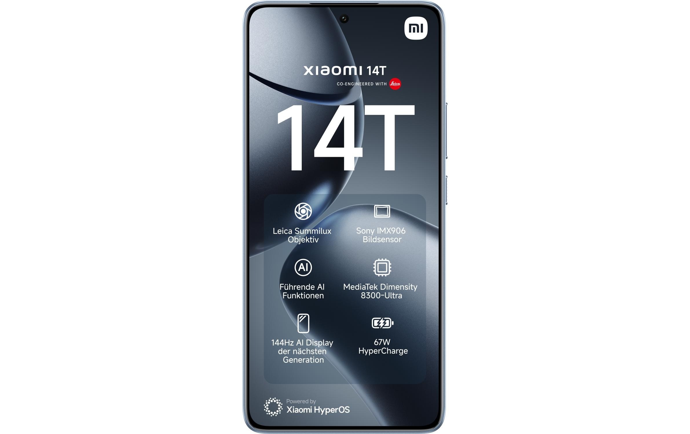 Xiaomi Smartphone »14T 256 GB«, Blau, 256 GB Speicherplatz