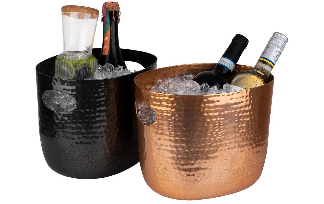 APS Wein- und Sektkühler Aluminium, 3,9 Liter
