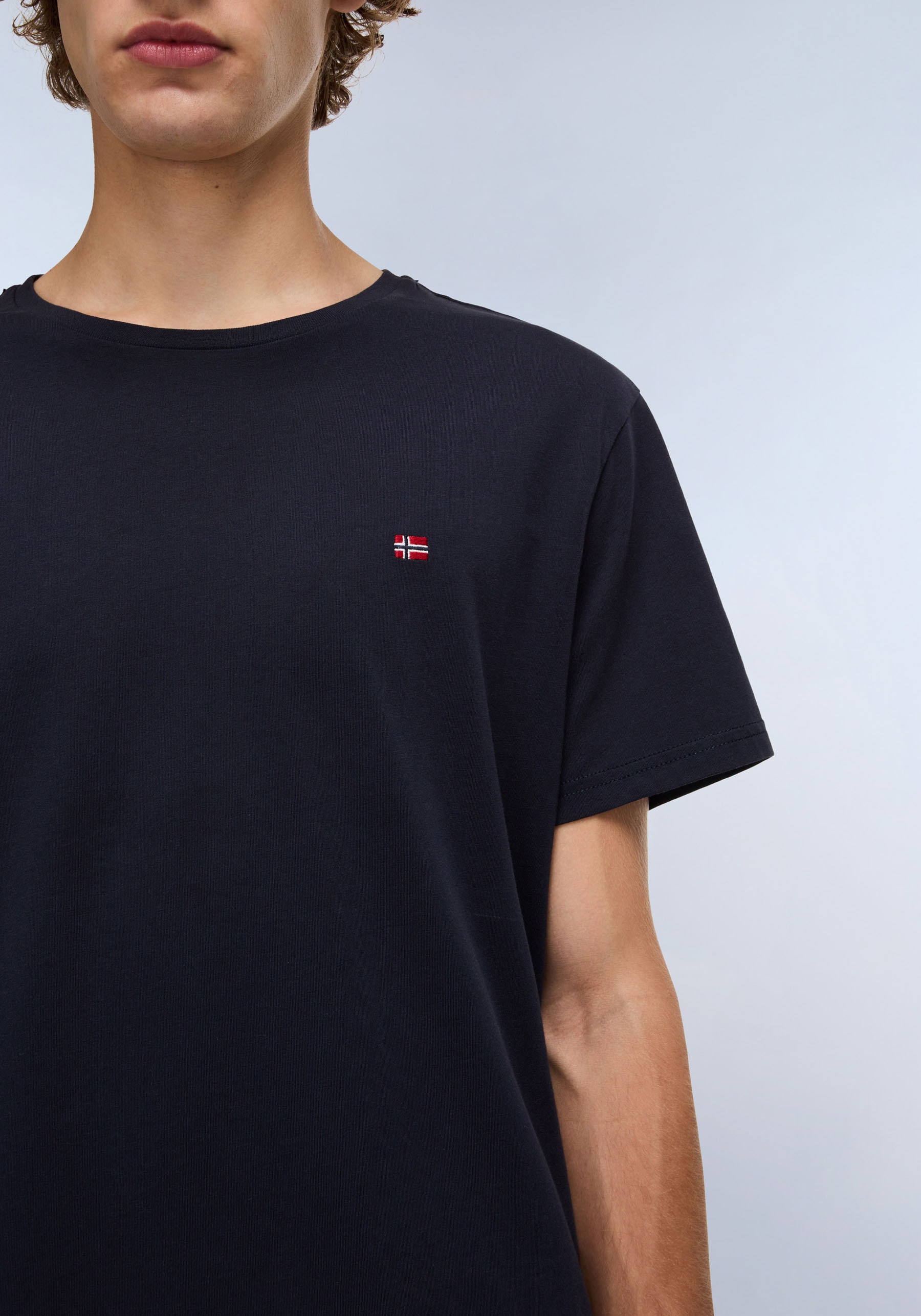 Napapijri T-Shirt »SALIS SS SUM SHARK SKIN HCB«