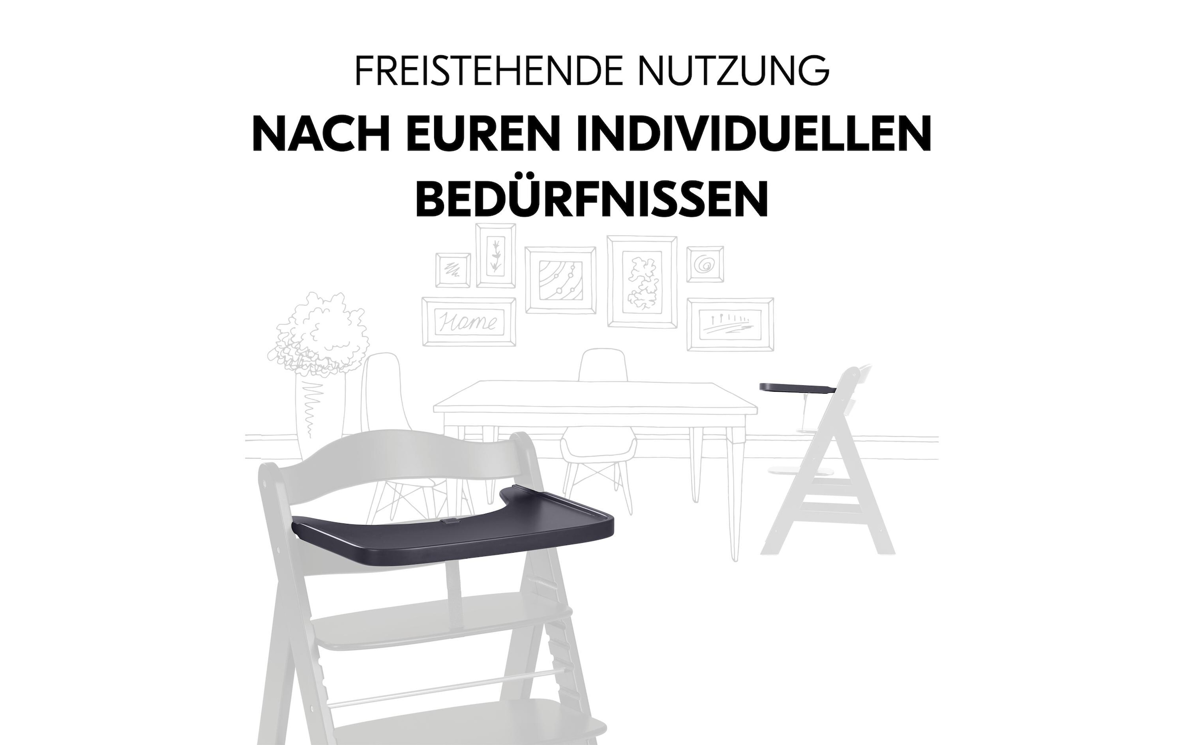 Hauck Hochstuhltablett