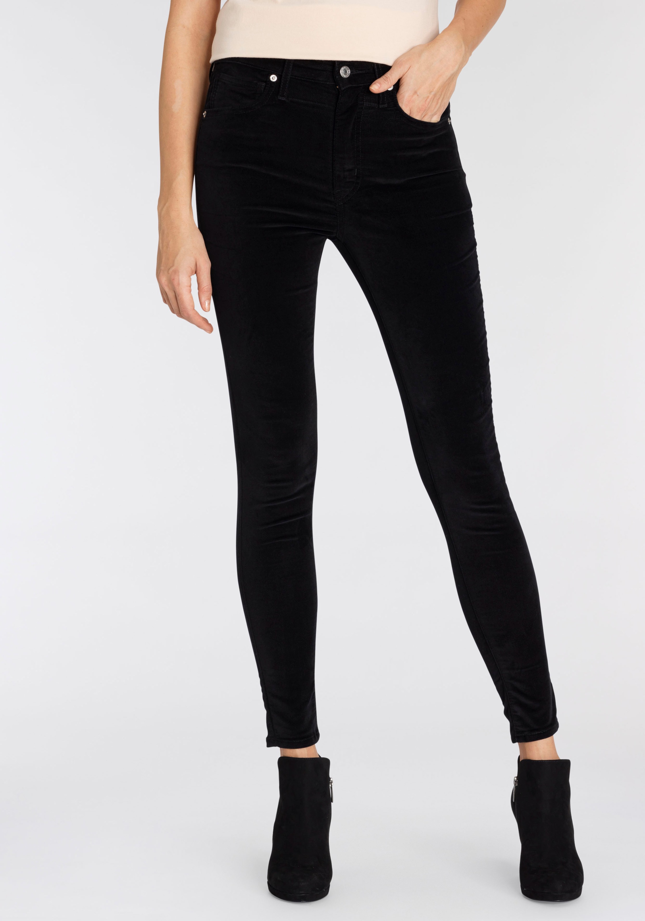Image of Levi's® Skinny-fit-Jeans »MILE HIGH SUPER SKINNY«, Samt bei Ackermann Versand Schweiz