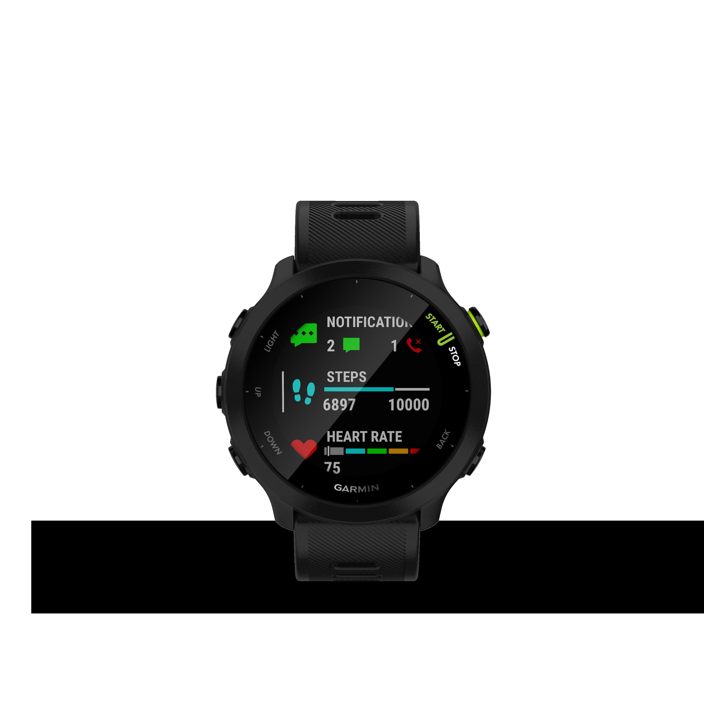 Garmin Smartwatch »FORERUNNER 55 Multisport-«, (2,64 cm / 1,04 Zoll), Garmin, GPS-Laufuhr