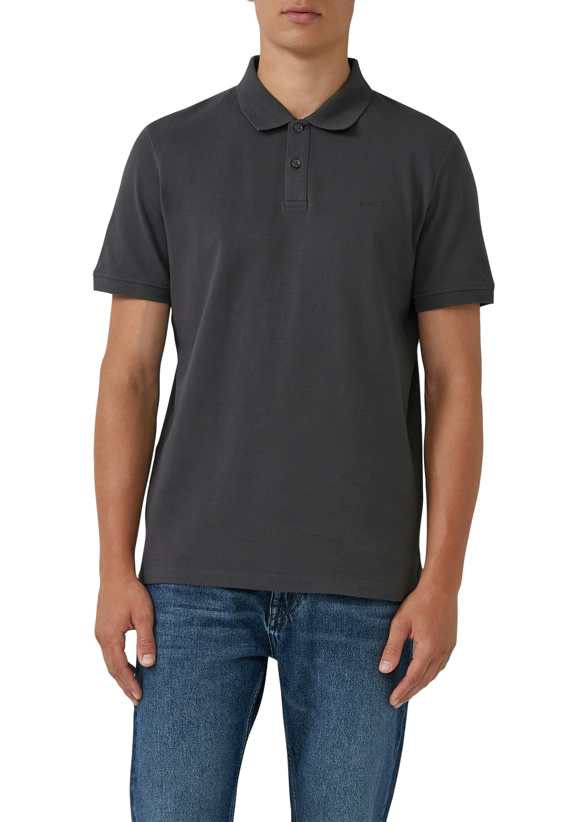 s.Oliver Polo Paquet, 2 cuis avec broderie logo