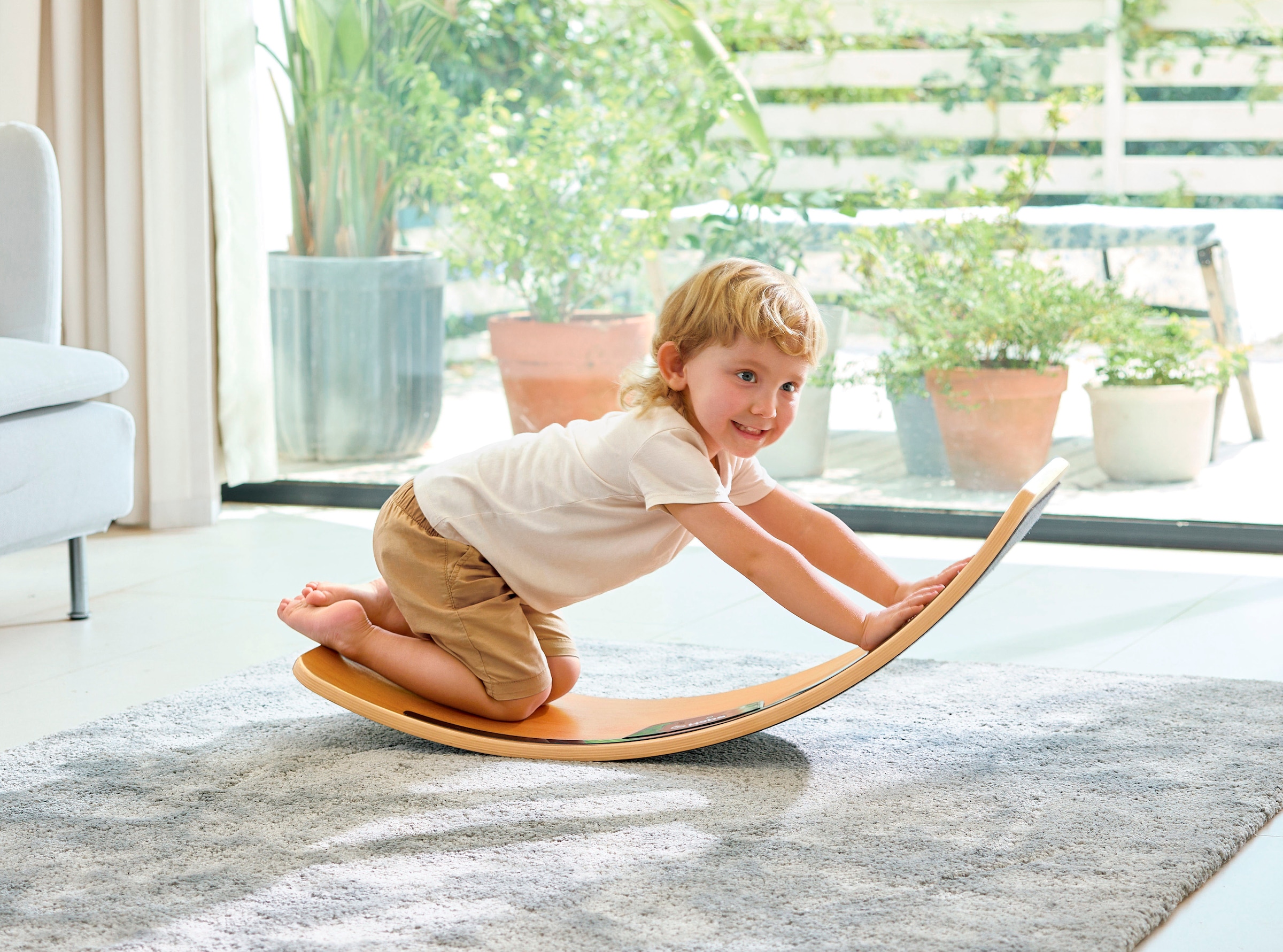 Hape Planche d'équilibre »Intelligentes Balance Board« mit Licht und Sound