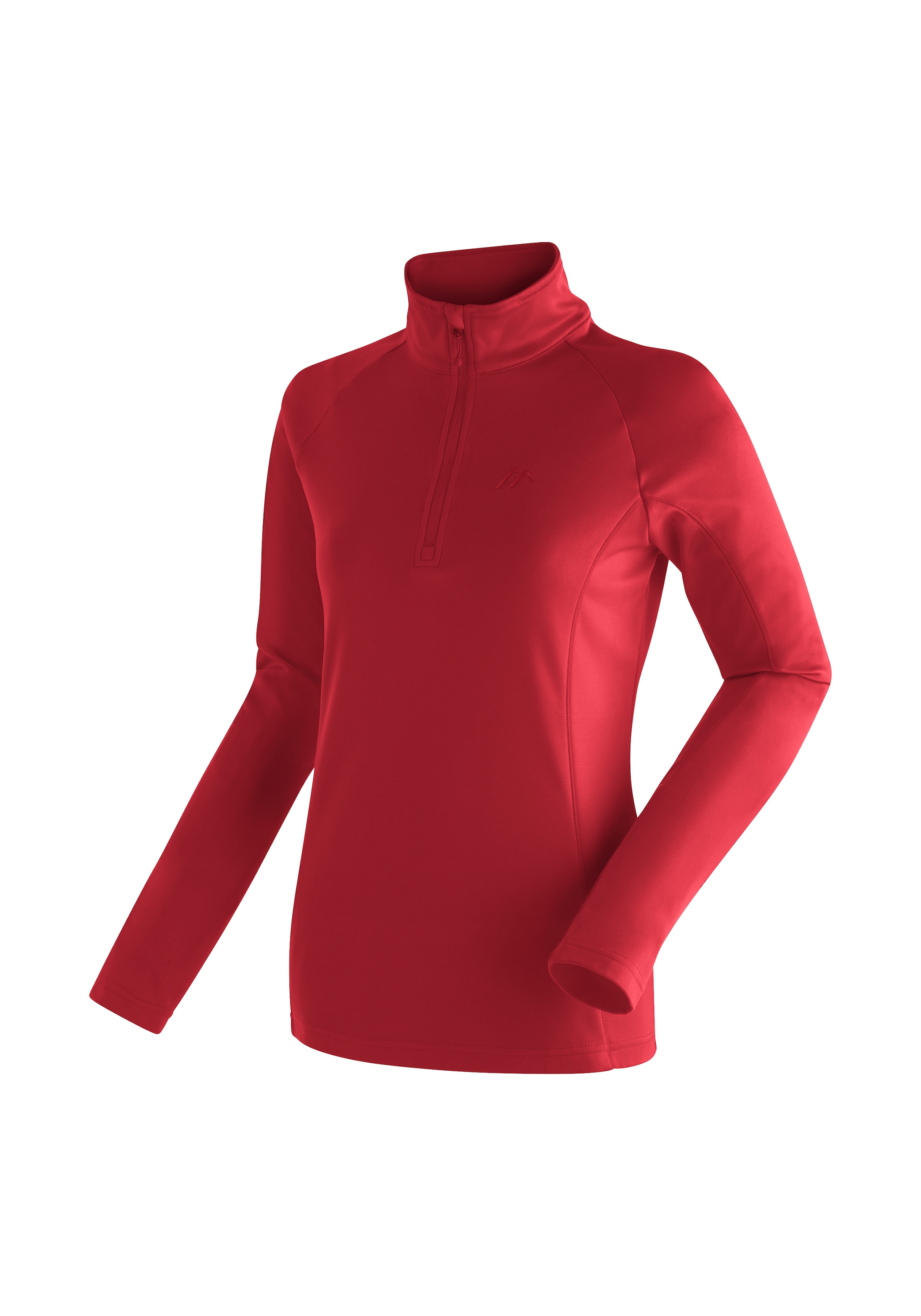 Maier Sports Fleecepullover »Eva«, Damen Fleece, funktioneller Midlayer, Half-Zip, Regular Fit