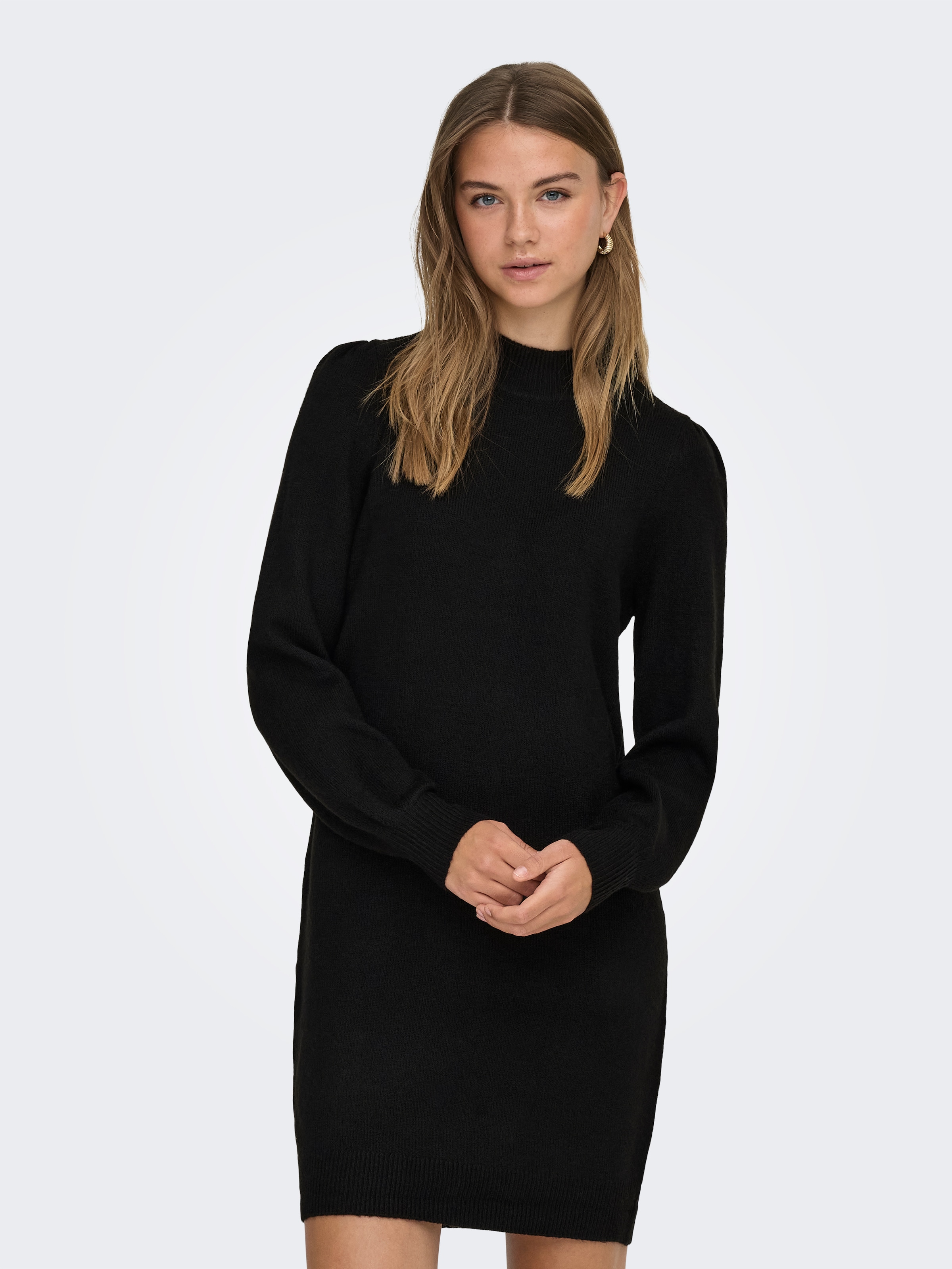 JDY Robe en tricot »JDYRUE LIFE L/S HIGH NECK DRESS KNT NOOS«