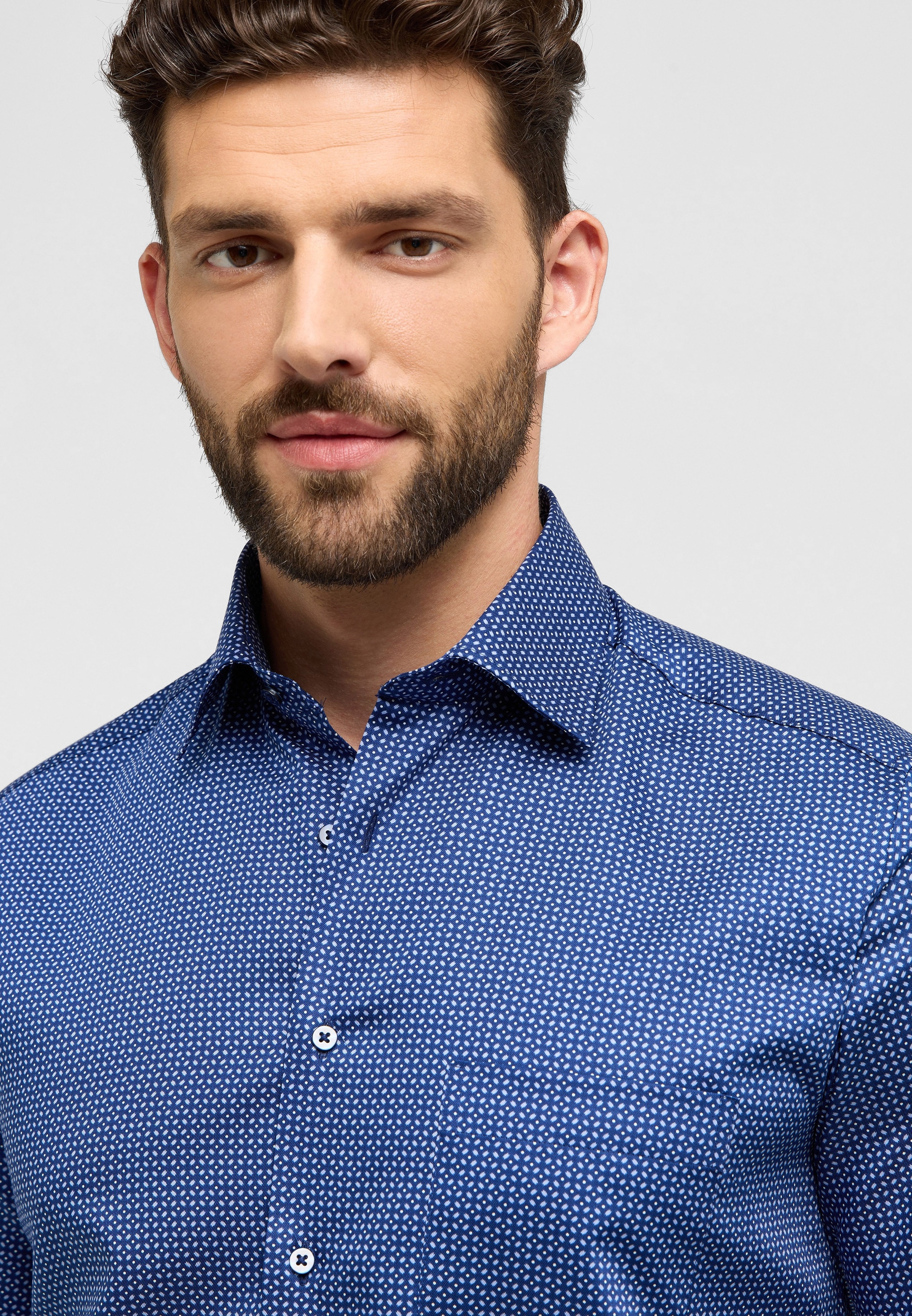 Eterna Langarmhemd »MODERN FIT«