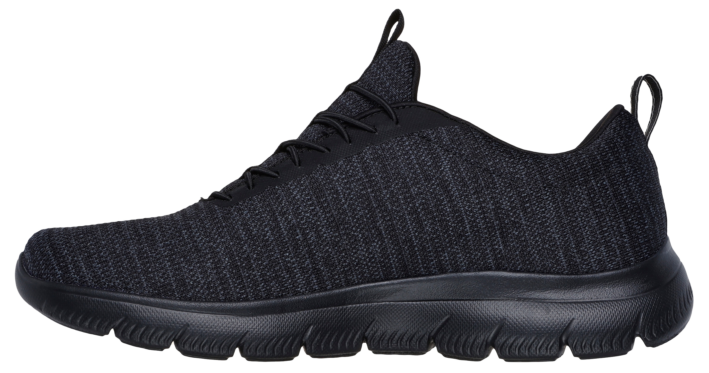 Skechers Slip-On Sneaker »SUMMITS-«  , Slipper, Freizeitschuh, Halbschuh mit Elastic Schnürsenkel