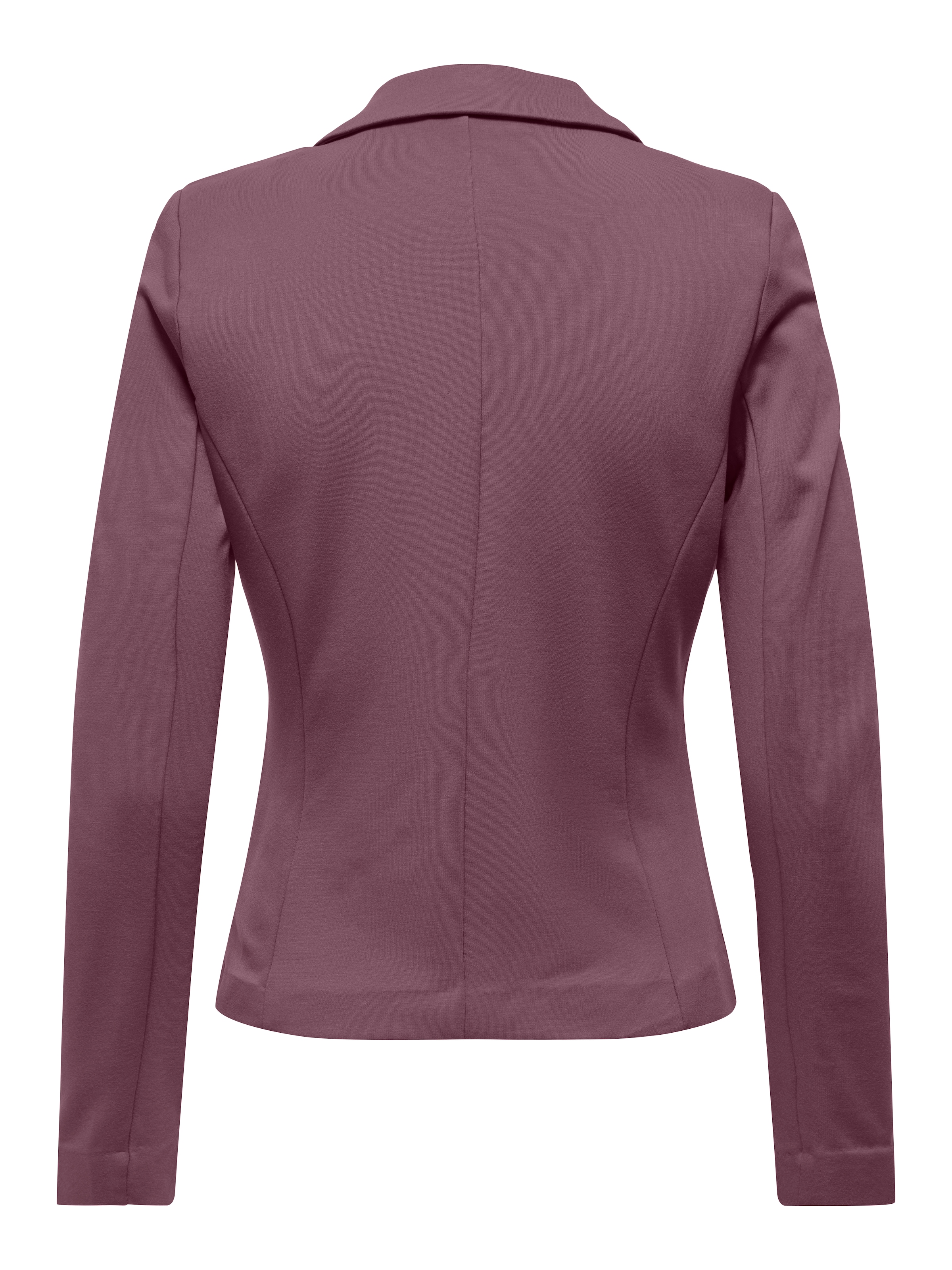 ONLY Blazer en jersey »ONLPOPTRASH – 2-Knopf Blazer mit taillierter Silhouette« coupe régulière, côtes Milano, mélange de matériaux, col à revers, uni