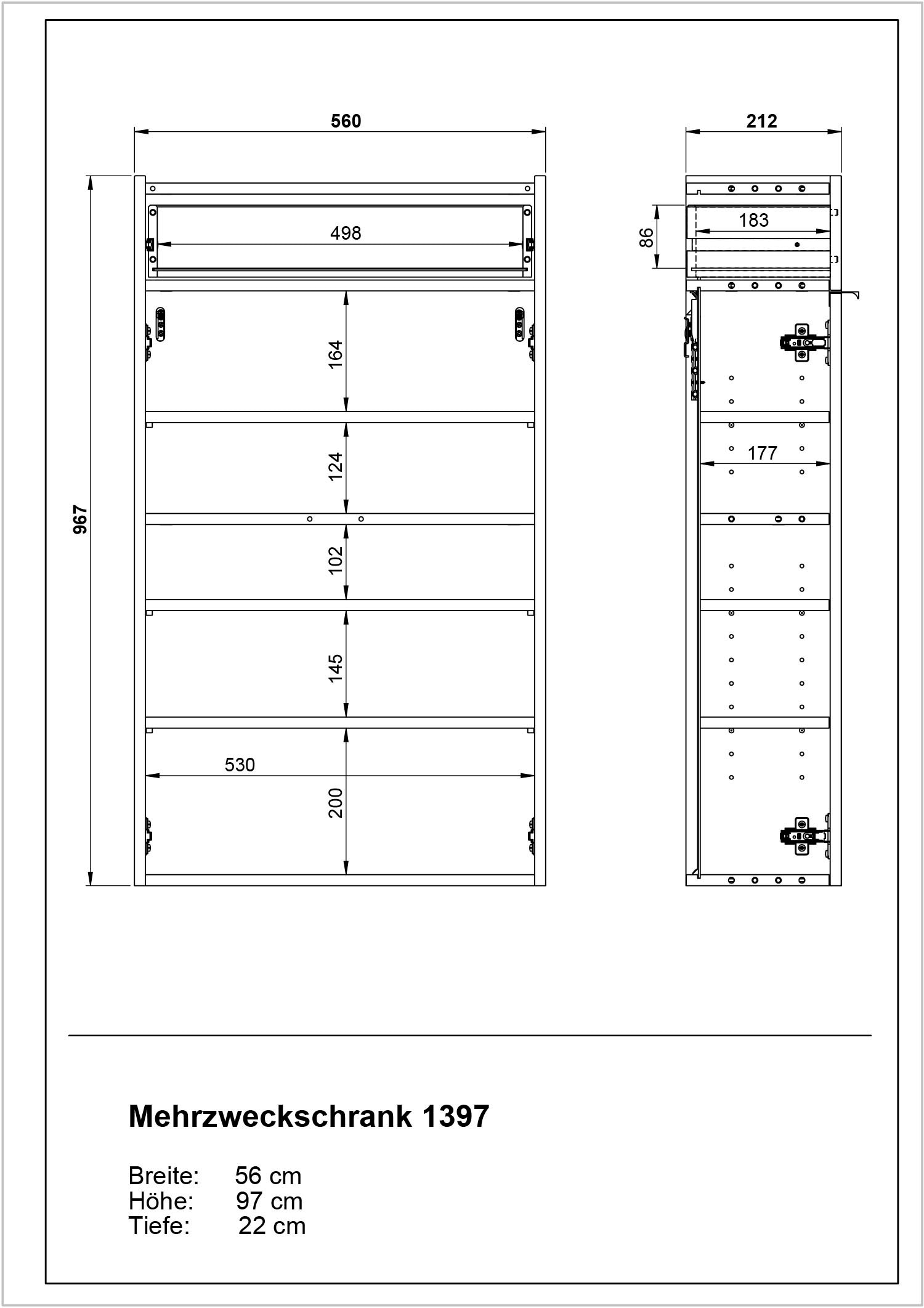 GERMANIA Ensemble de vestiaires »GW-Ameca« Ensemble, 3 cuis tlg.