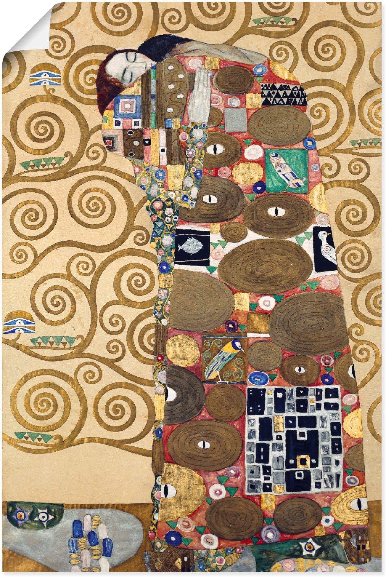 Image of Artland Wandbild »Erfüllung Werkvorlage zum Stocletfries.«, Paar, (1 St.), in vielen Grössen & Produktarten - Alubild / Outdoorbild für den Aussenbereich, Leinwandbild, Poster, Wandaufkleber / Wandtattoo auch für Badezimmer geeignet bei Ackermann Versand 