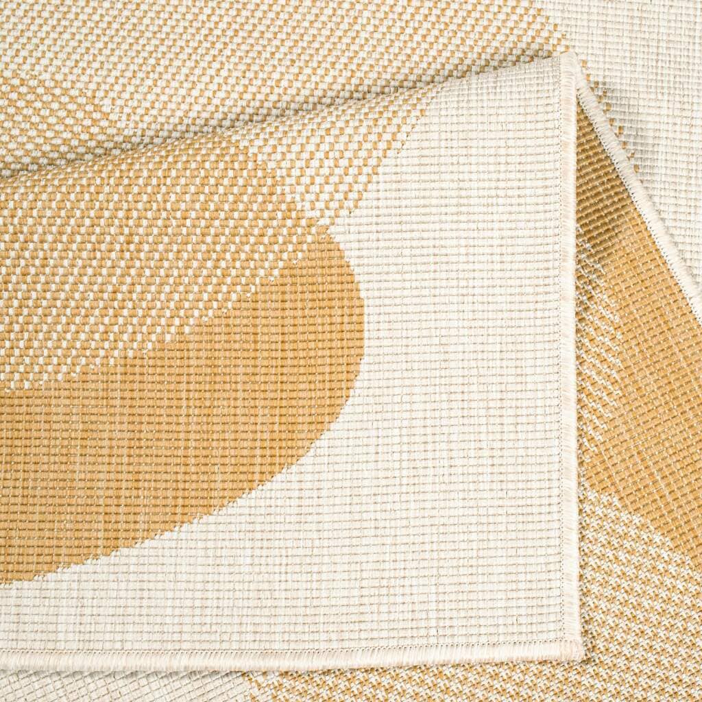 Carpet City Outdoorteppich »DUO RUG 5835« rechteckig 5 mm Höhe Wendeteppich Wetterfest In- & Outdoor, Balkon, Terrasse, Wohnzimmer