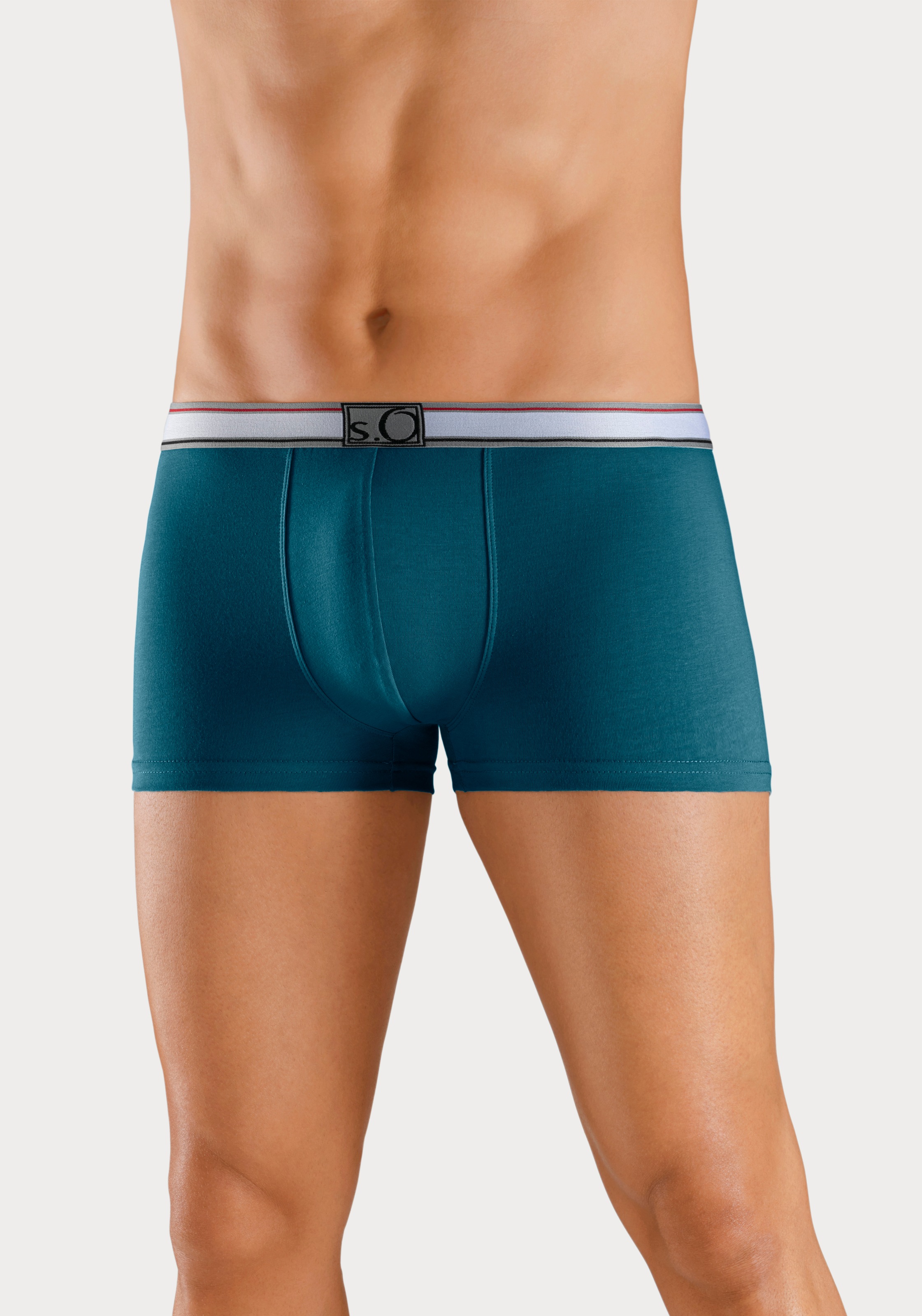 s.Oliver Boxershorts Packung, 3 Stk. in Hipster-Form