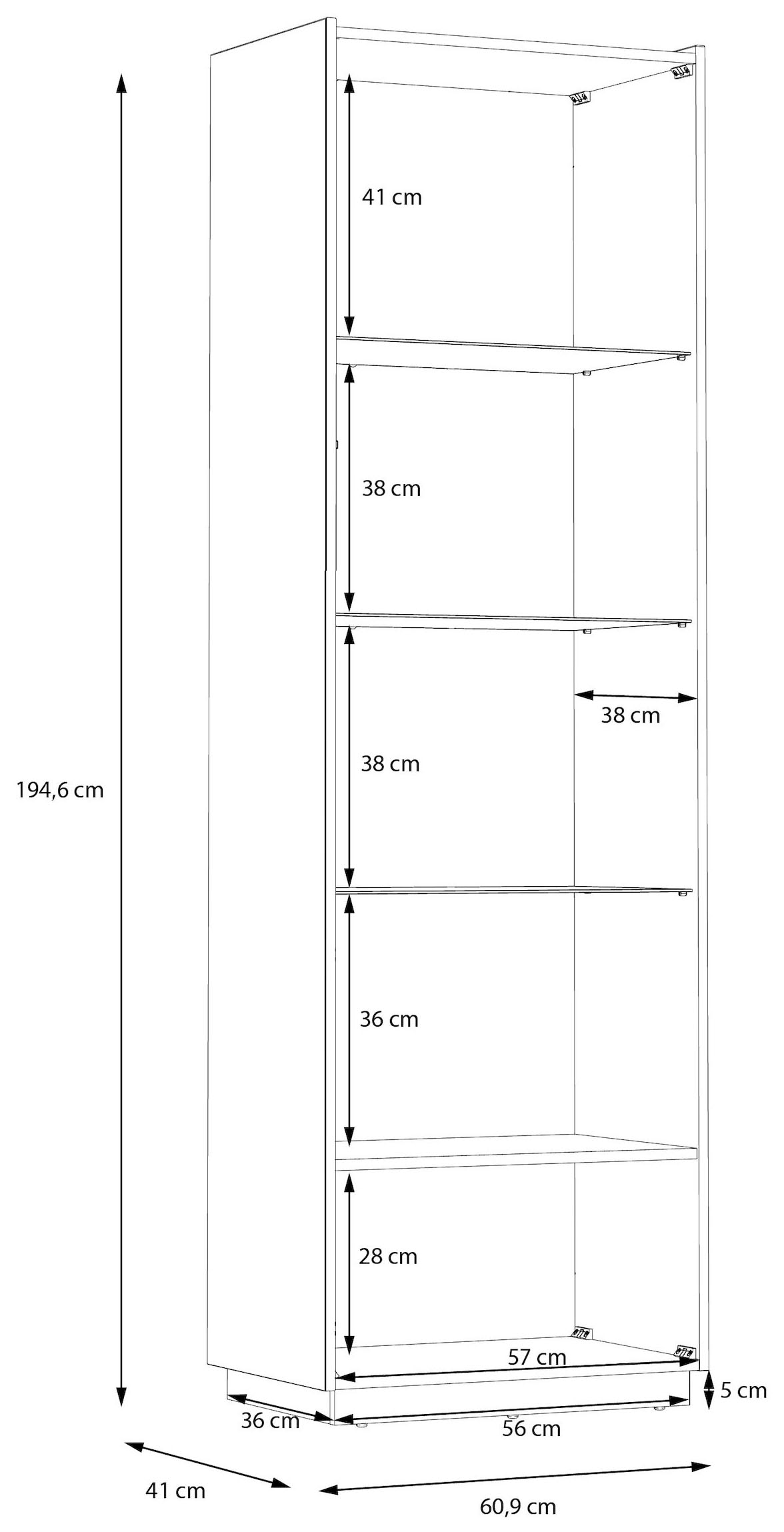 FORTE Vitrines »Lewisville«