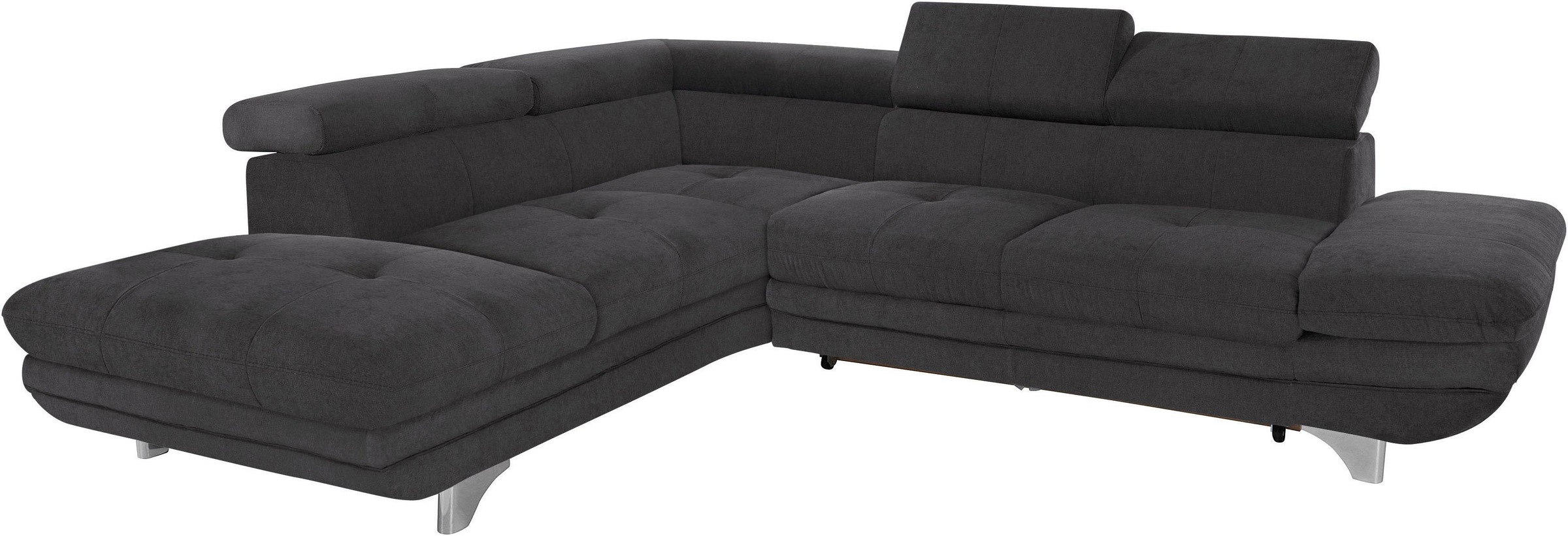 Image of COTTA Ecksofa "Enterprise L-Form" mit Arm- & Kopfteilverstellung, wahlweise mit Bettfunktion