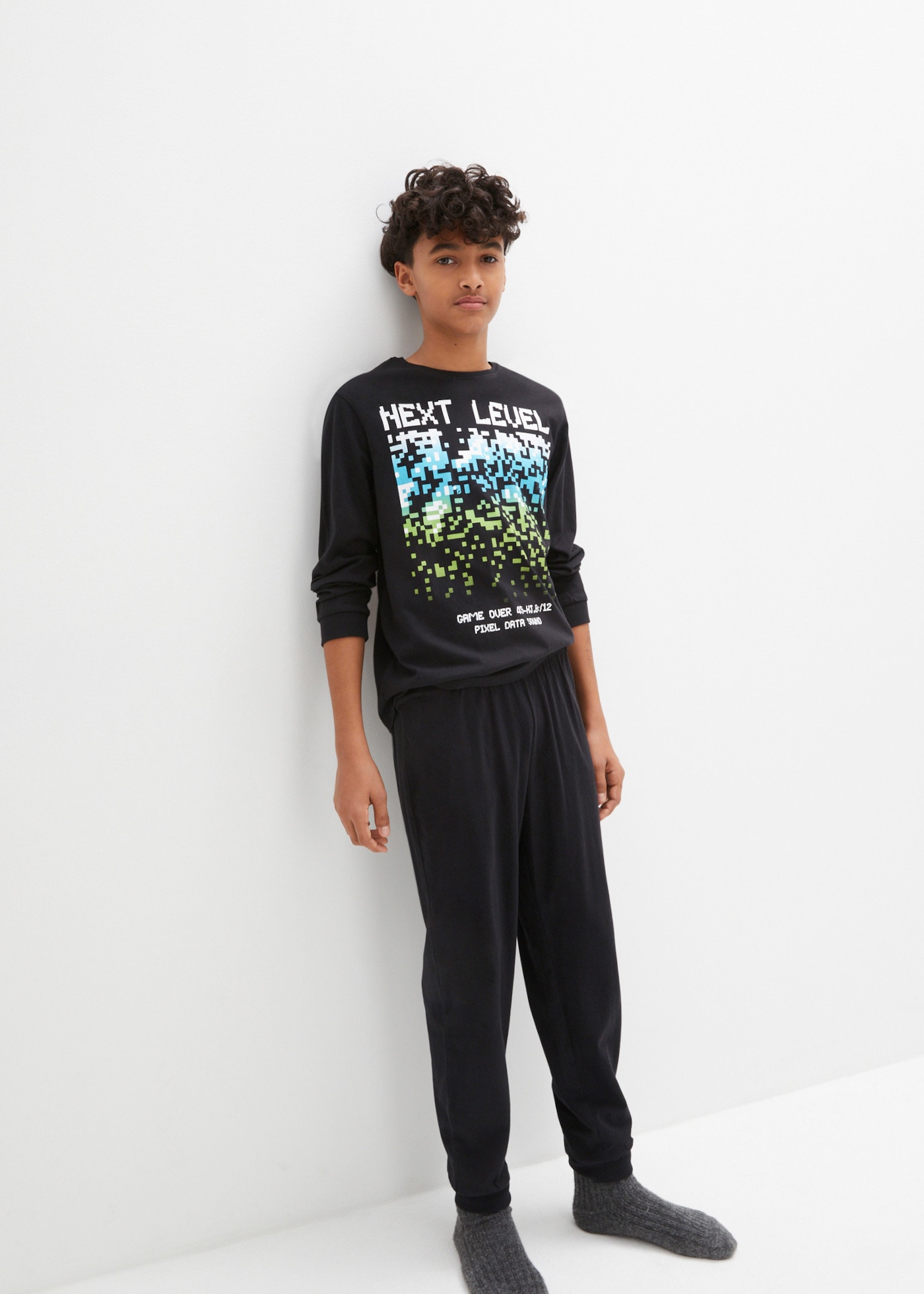 Image of bonprix Pyjama Set, für Kinder, Set-Ausführung, aus Baumwolle