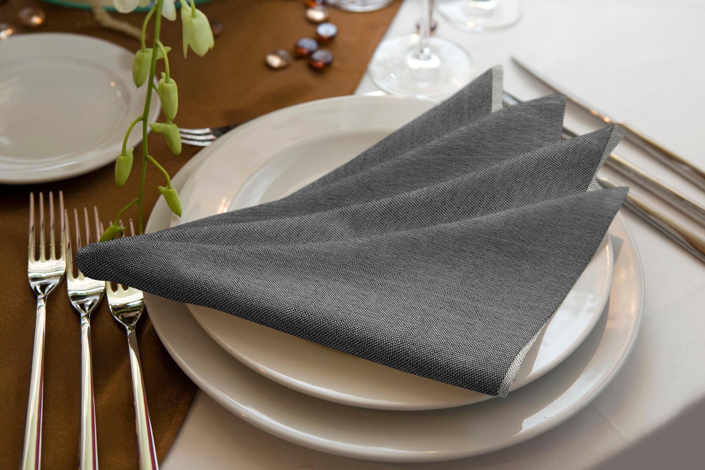 Adam Serviette en tissu »Uni Light Collection«