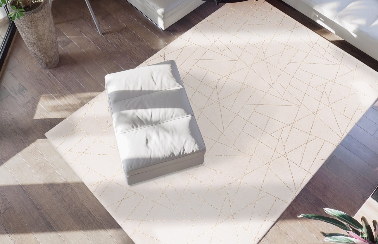 me gusta Tapis »Bijou 125« Rectangulaire 20 mm Höhe effet brillant, poil doux, salon, chambre