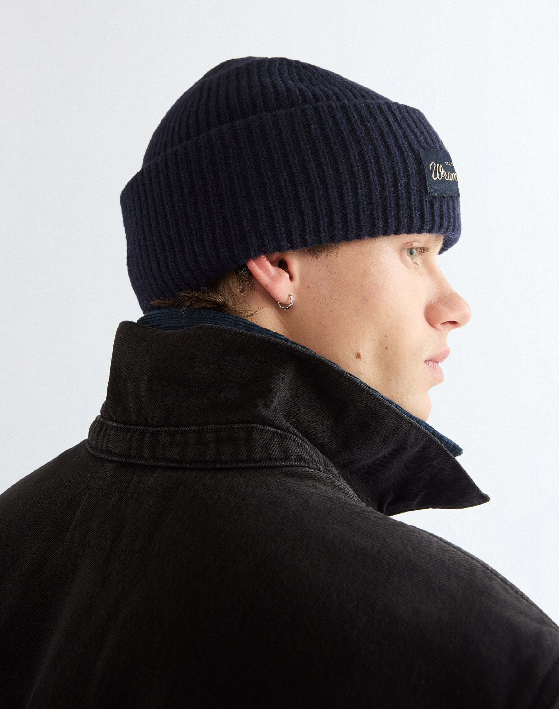Wrangler Bonnet tricoté »WRANGLER Mütze Ribbed Wool«