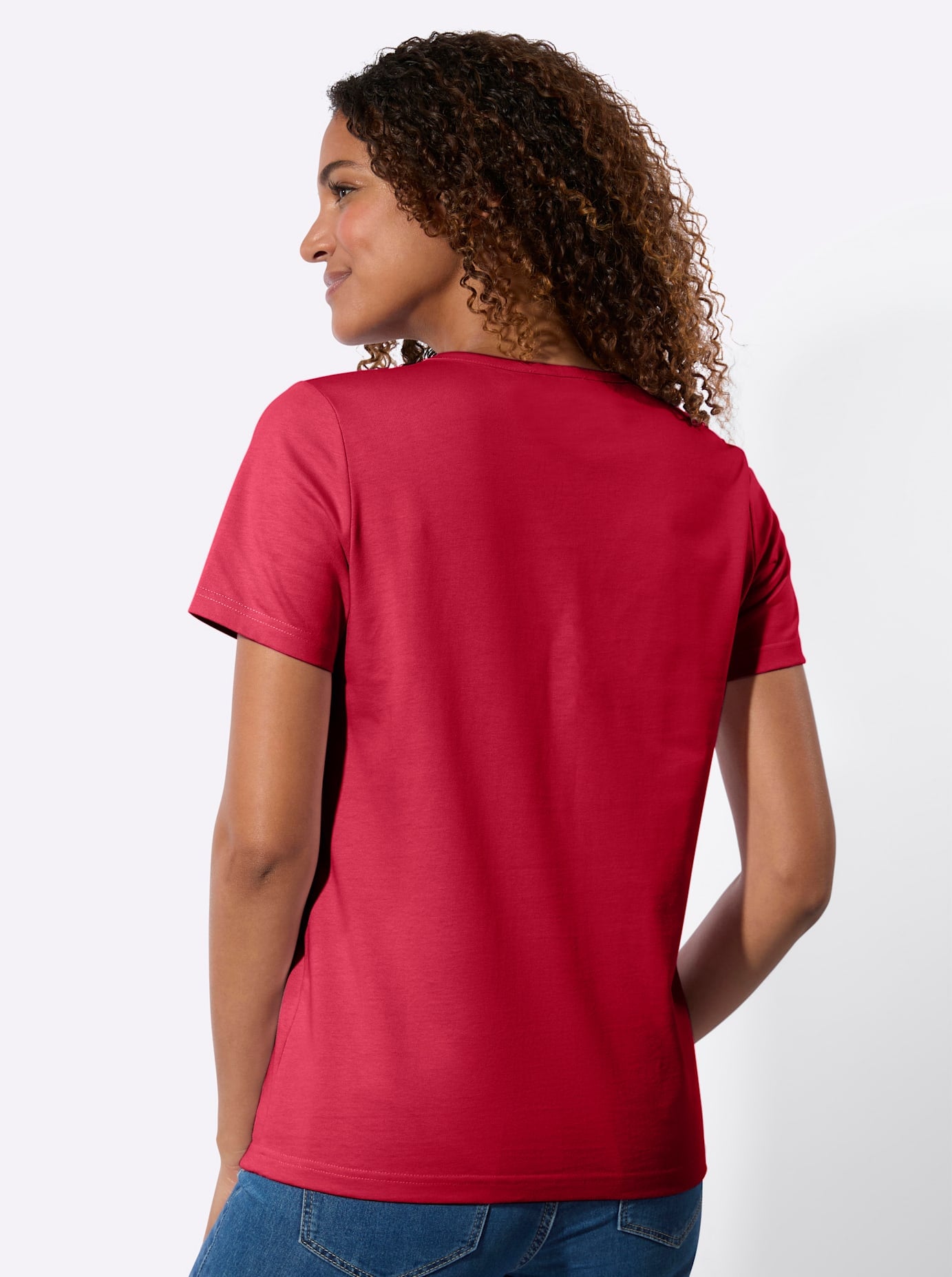 Casual Looks T-shirt à manches courtes »2er-Pack Shirts« 2 pièces