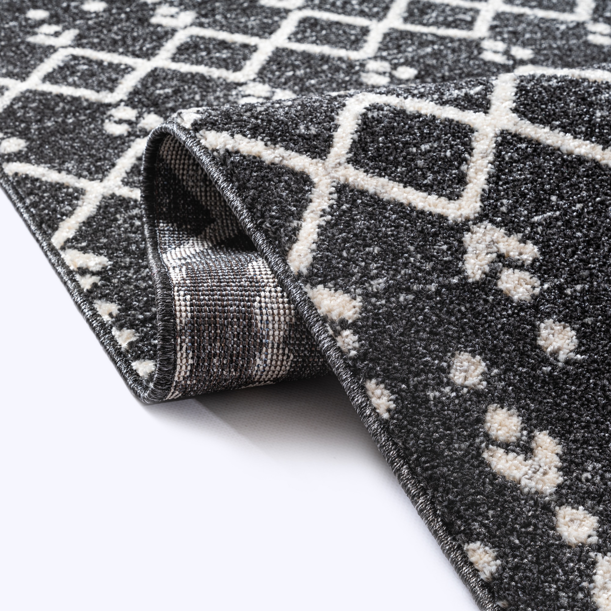 Sanat Teppich »Boho 8205  , auch als Läufer und in Rund« rechteckig 10 mm Höhe Kurzflor, robust, Boho, Scandic, für Fussbodenheizung geeignet