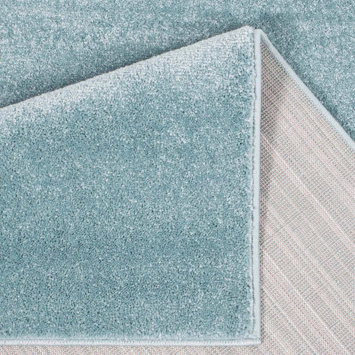 Carpet City Teppich »Moda Soft 2081«, rechteckig, Kurzflor, Uni-Farben, Weicher Flor
