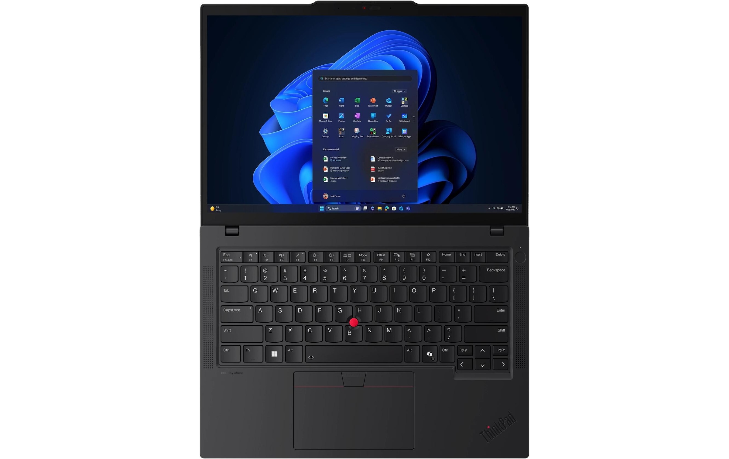 Lenovo Notebook »ThinkPad T14 G6 (Intel)«, / 14 Zoll, Intel, Core Ultra 7, Intel Graphics, Webcam