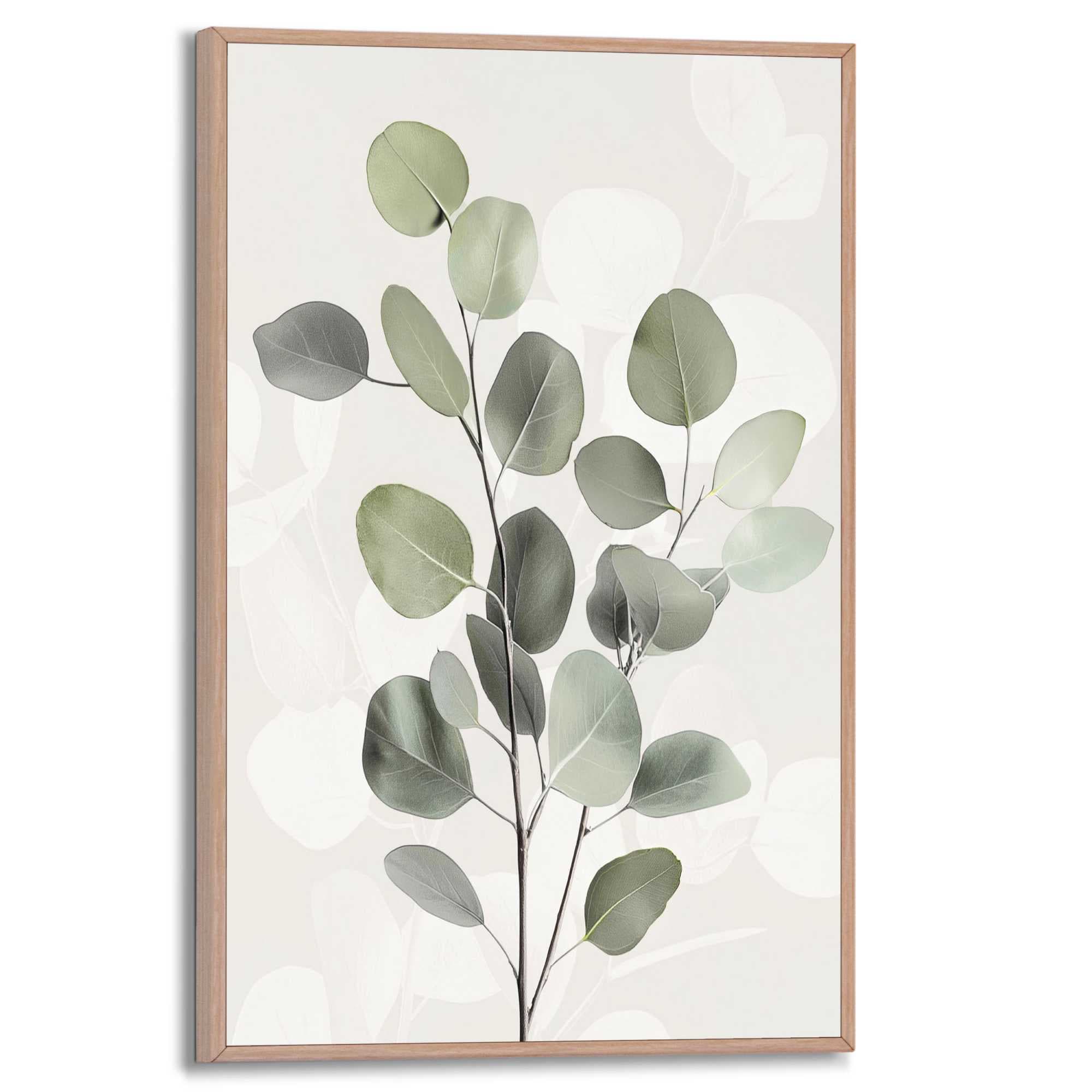 Image of Reinders Poster "Eucalyptus Zweig" Küche - Grün - MDF - Blumen und Pflanzen - 20x30 cm