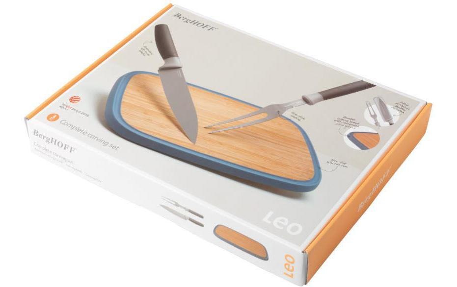 BergHOFF Schneidebrett »Leo Line«, Holzart: Bambus, Holzherkunft: China
