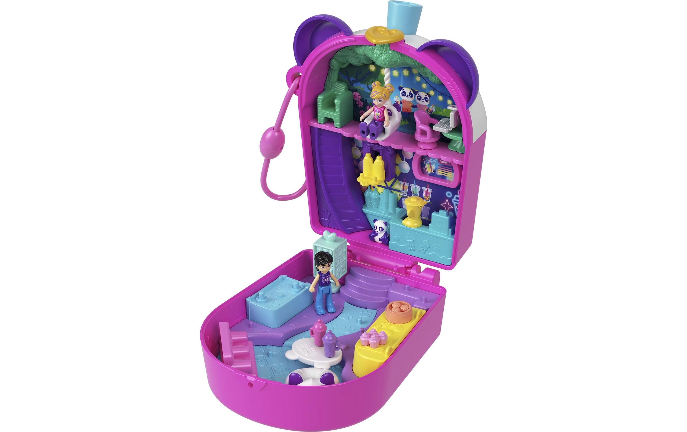 Polly Pocket Spielwelt »Bubble Tea Pandaschatulle«