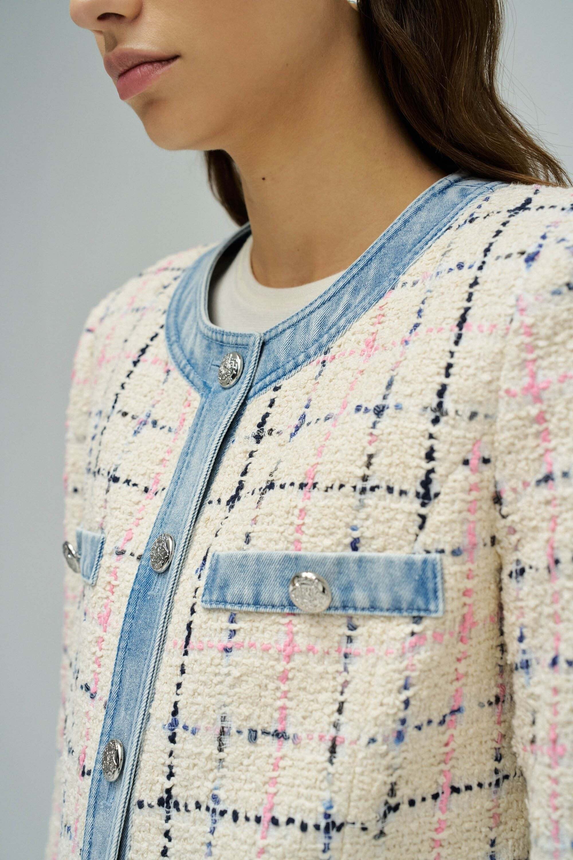 Salsa Veste courte »Salsa Jeans Jacke Tweed«