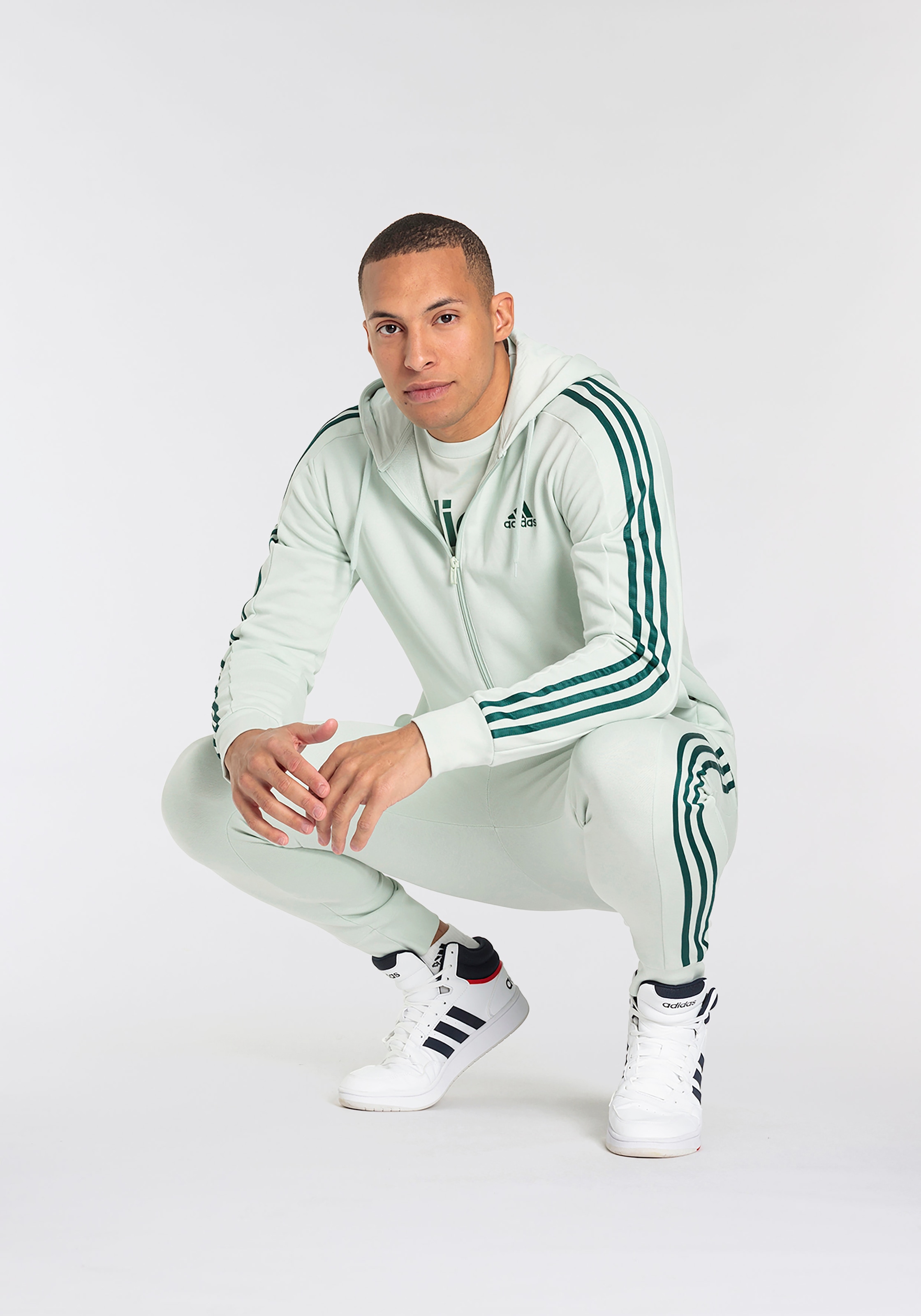 adidas Sportswear Kapuzensweatjacke »M 3S FT FZ HD«