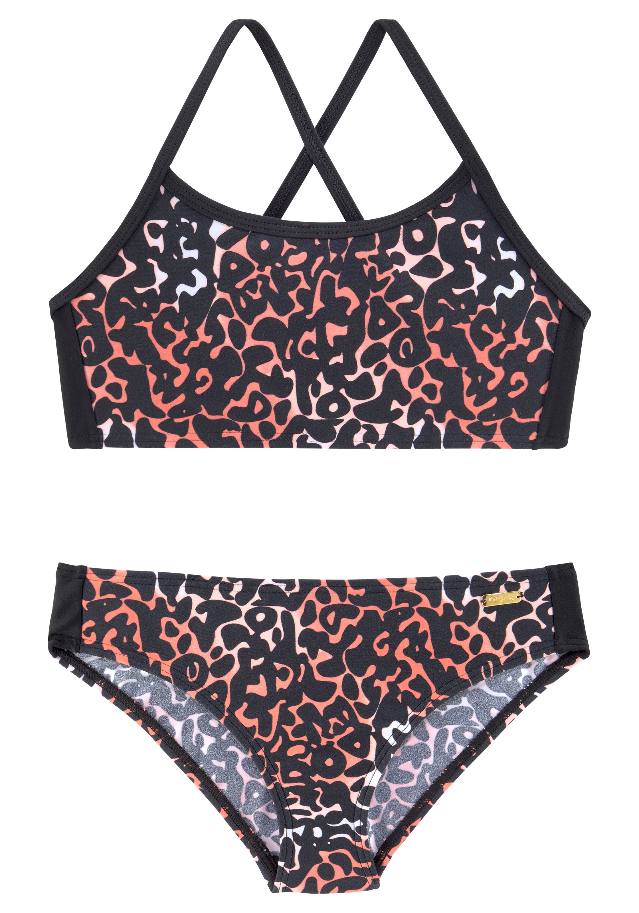 Image of Buffalo Bustier-Bikini »Sky Kids«, mit trendigem Animal-Print bei Ackermann Versand Schweiz