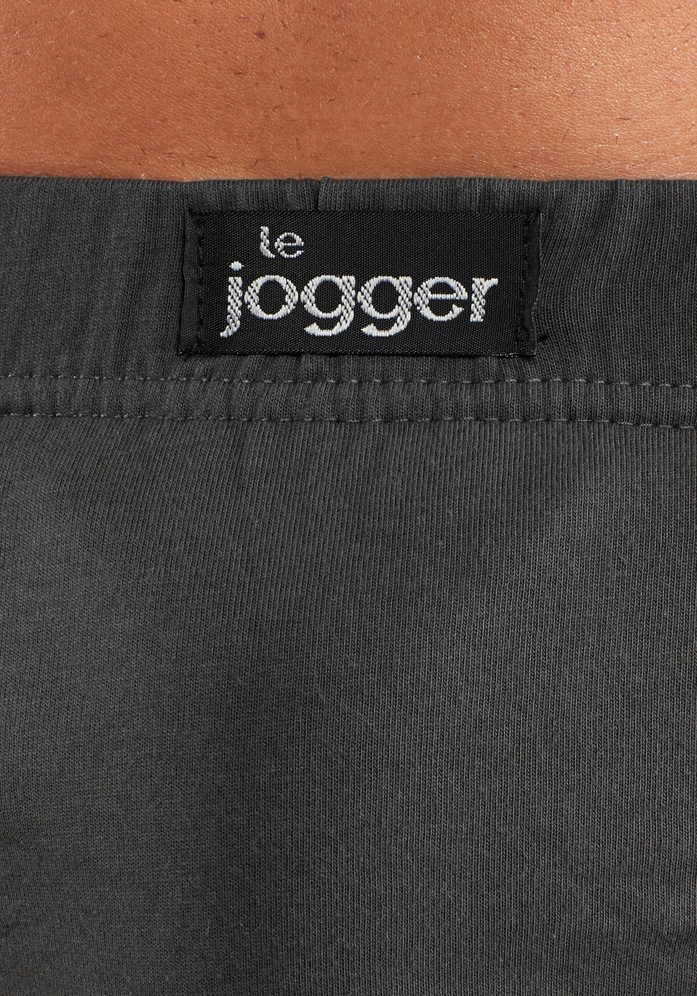 le jogger® Slip, (Packung, 6 St.), mit kontrastfarbenen Highlights