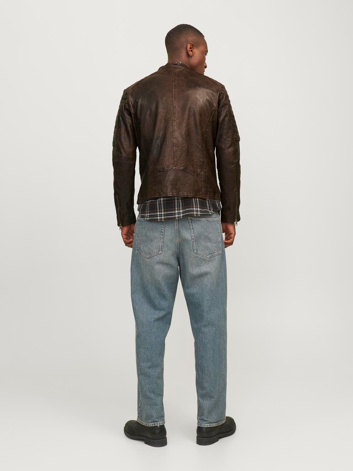 Jack & Jones Lederjacke »JJERICHARD LEATHER JACKET NOOS«