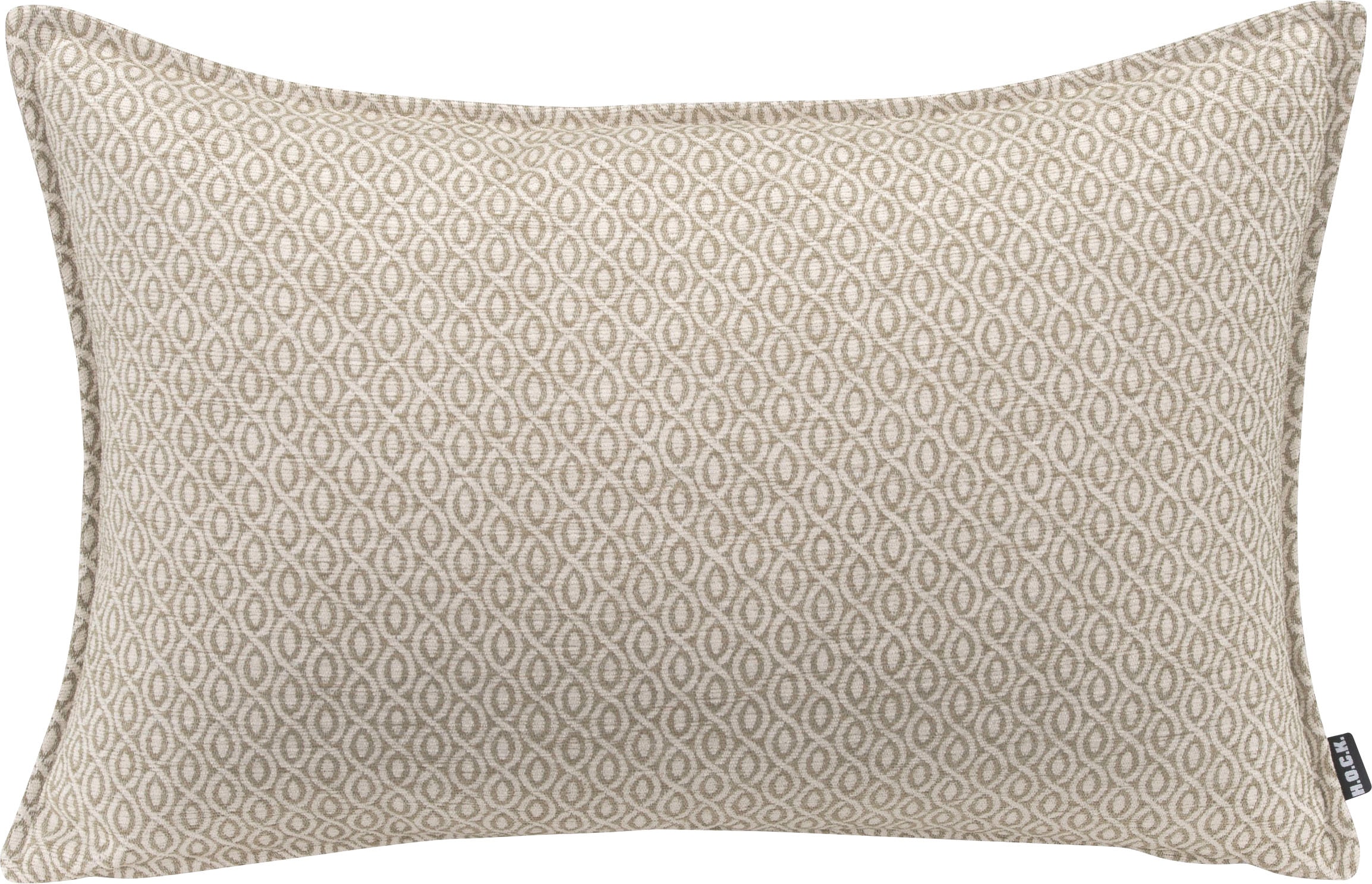 H.O.C.K. Dekokissen »Ivy« leicht gemustert, Kissenhülle mit Füllung, 1 Stück