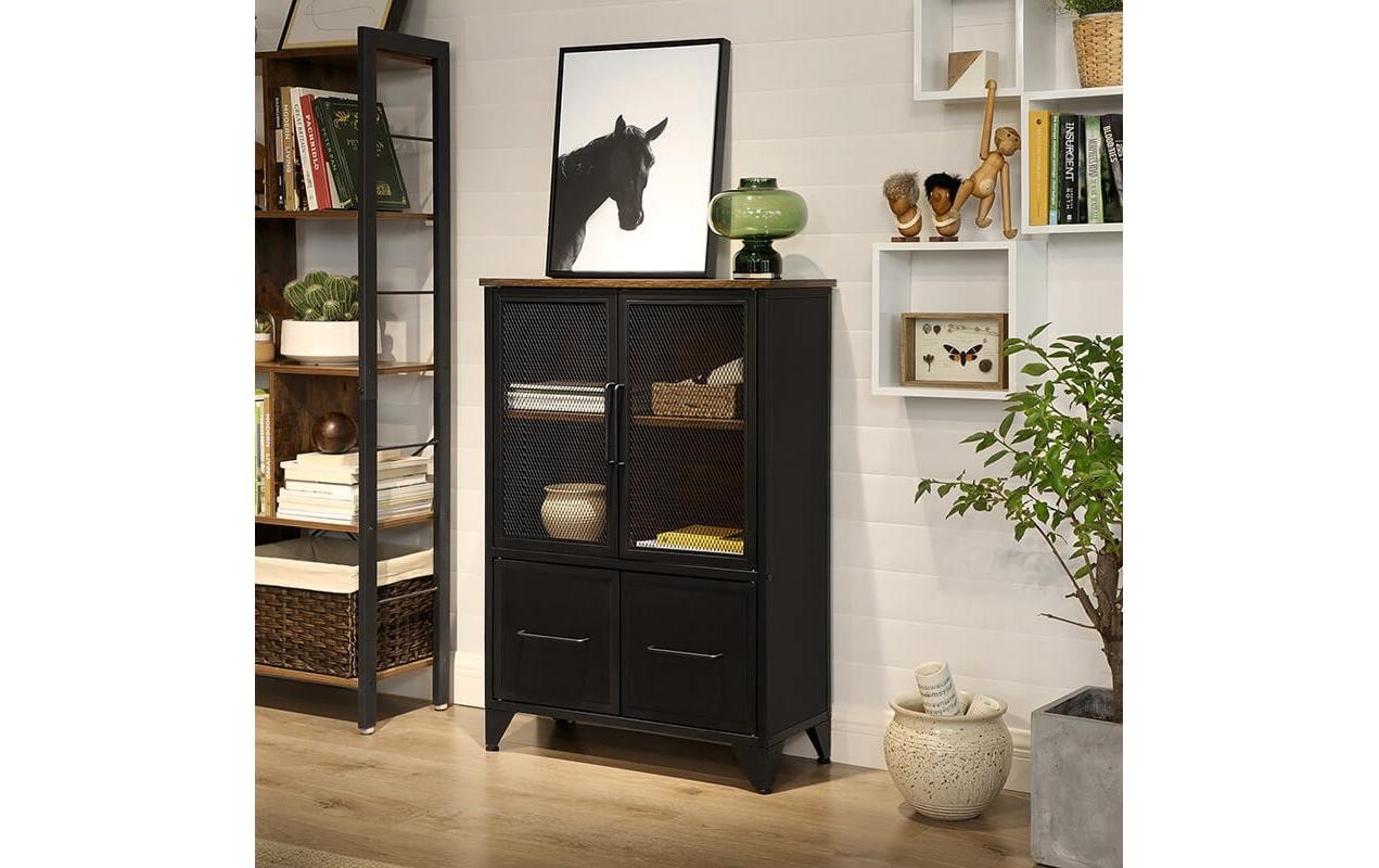 VASAGLE Commode »Industrial 33 x 100 cm«