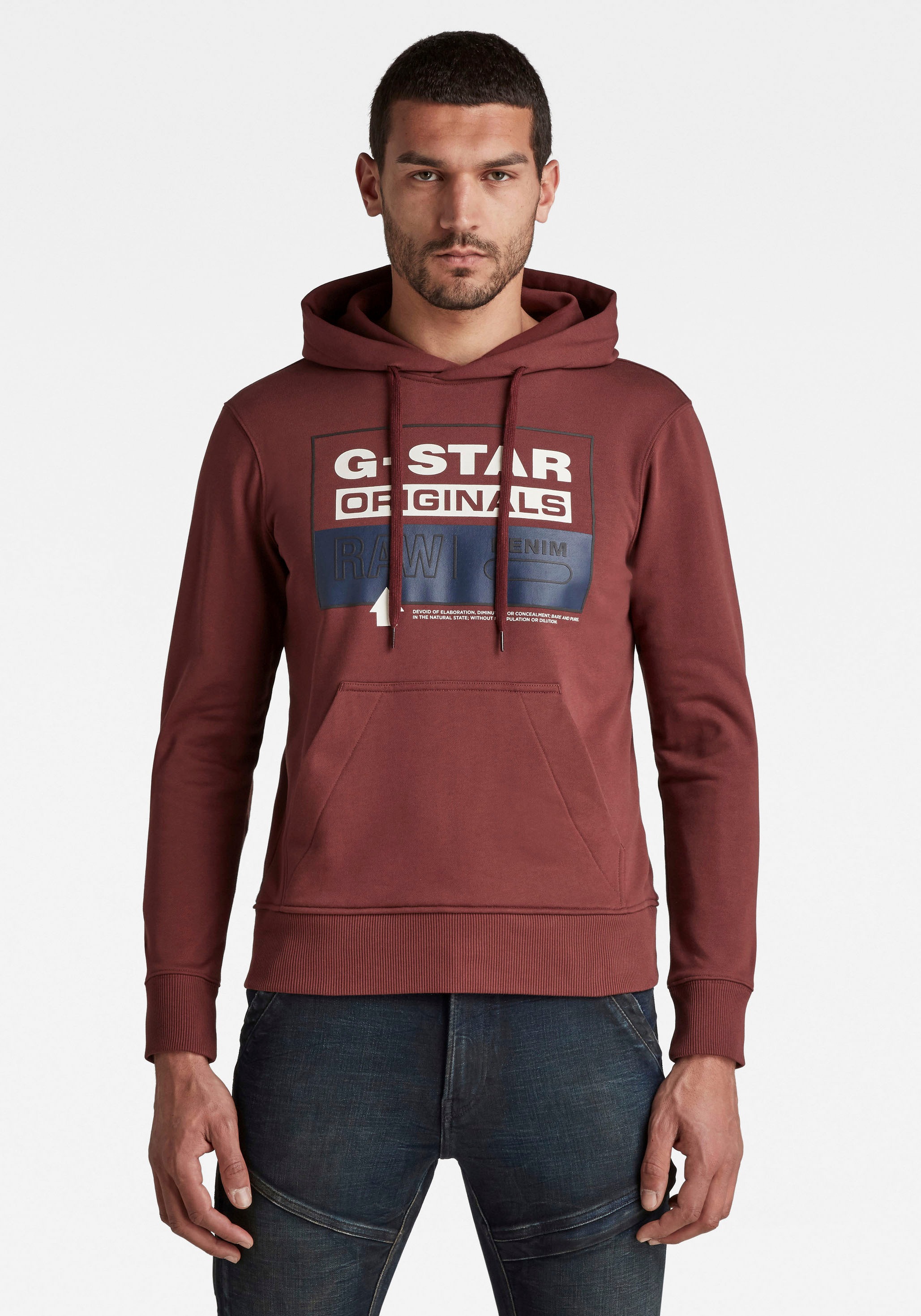 Image of G-Star RAW Kapuzensweatshirt »Originals Hooded Sweat« bei Ackermann Versand Schweiz