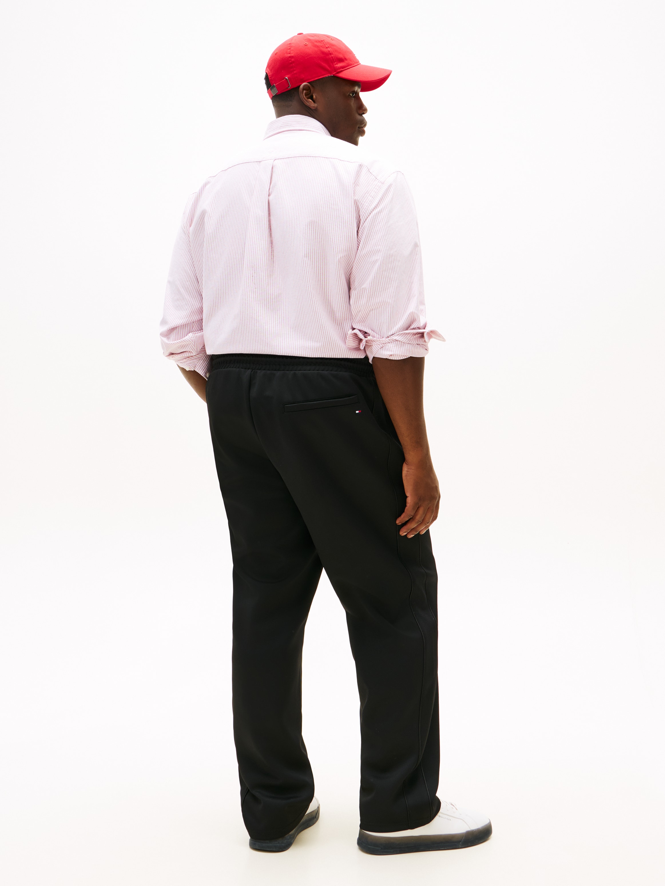 Tommy Hilfiger Big & Tall Pantalon en tissu »BT-MODERN ATH TRACKPANTS«  elastischer Bund mit Tunnelzug, Grosse Grössen