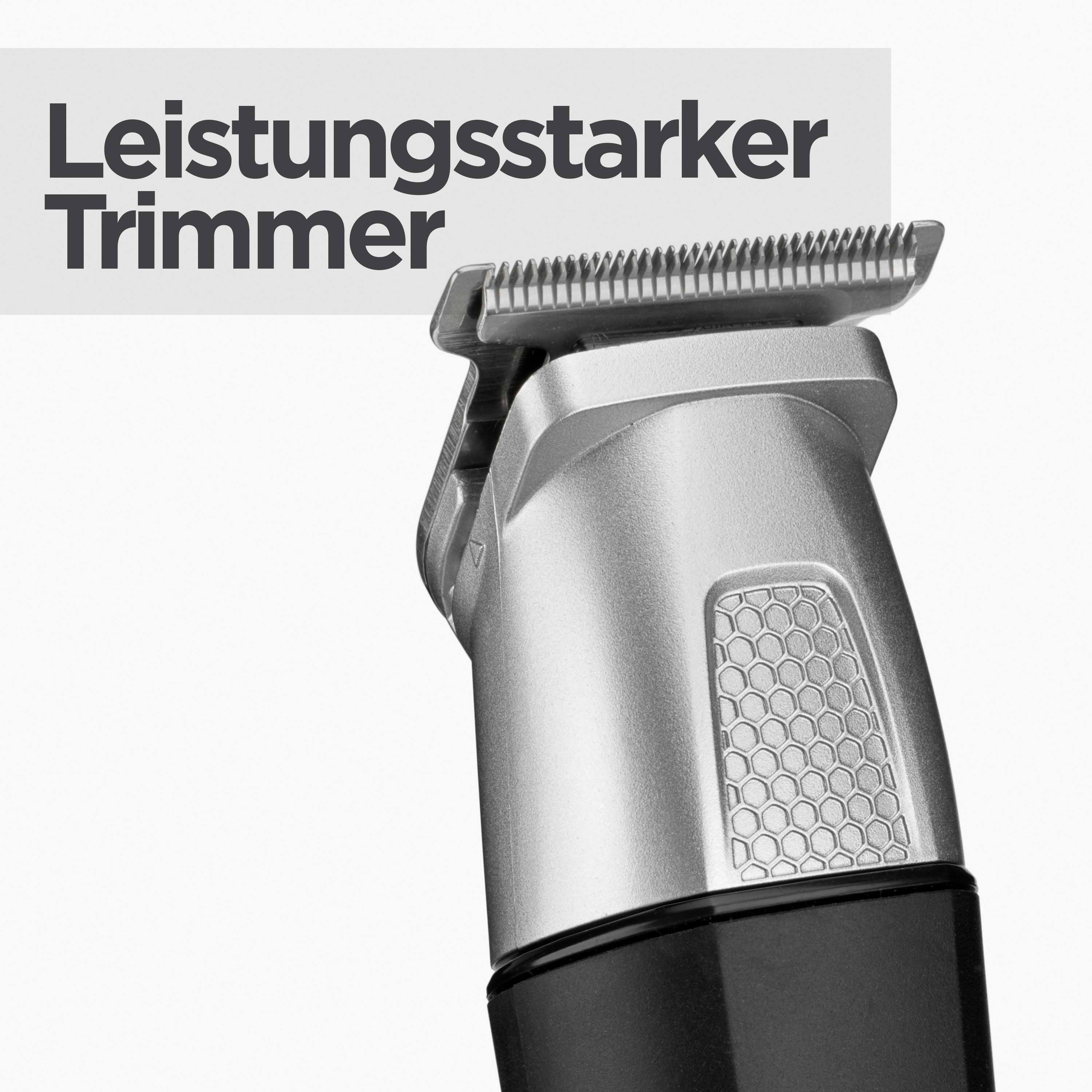 BaByliss Multifunktionstrimmer »Lithium Power 11-in-1 Multitrimmer MT812E« 5 Aufsätze Leistungsstarker Motor, 11-in-1 Funktion, präzise Klingen, ergonomisch