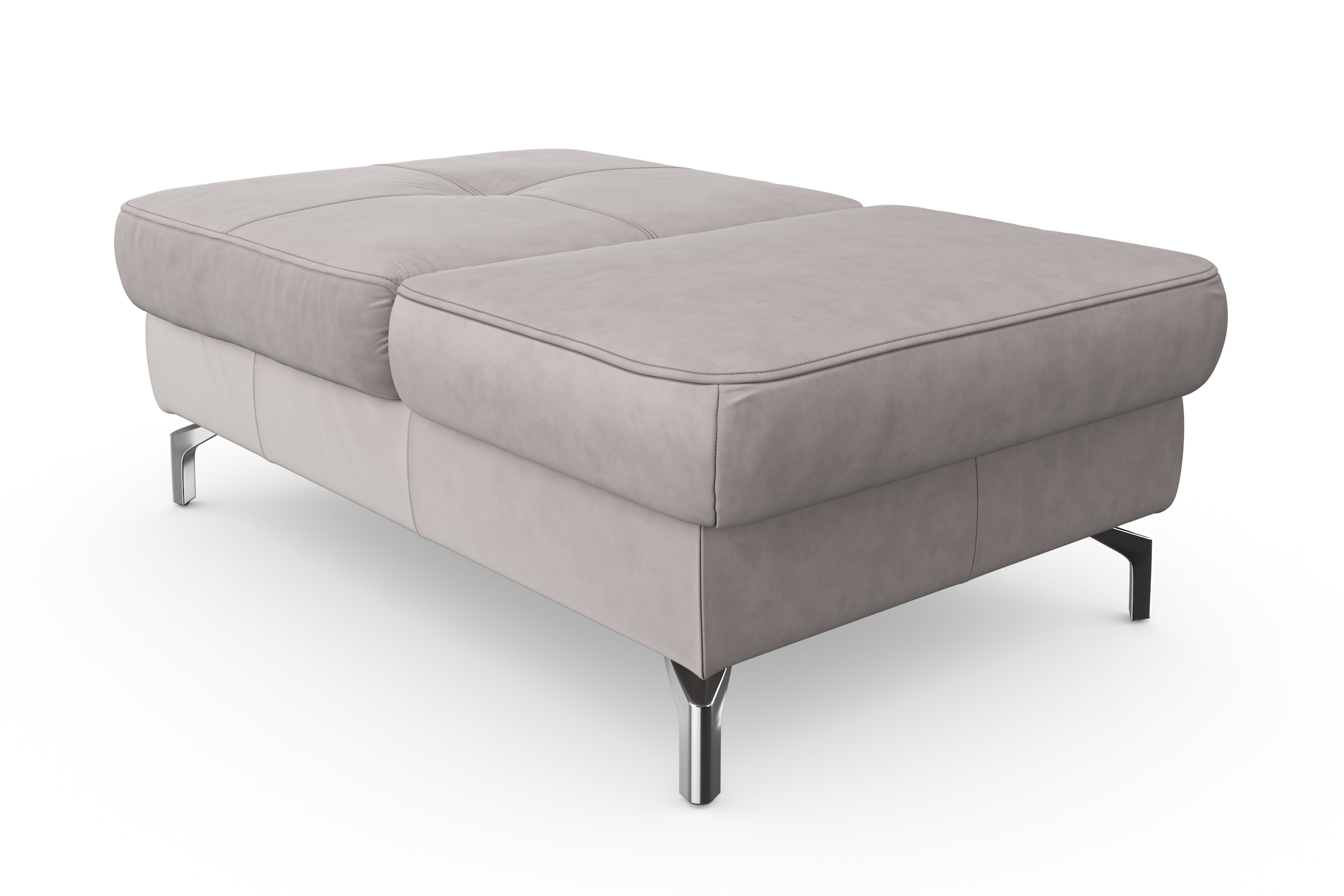 sit&more Hocker »Bendigo« mit Klappfunktion, Bodenfreiheit 12 cm, wahlweise in 2 Fussfarben